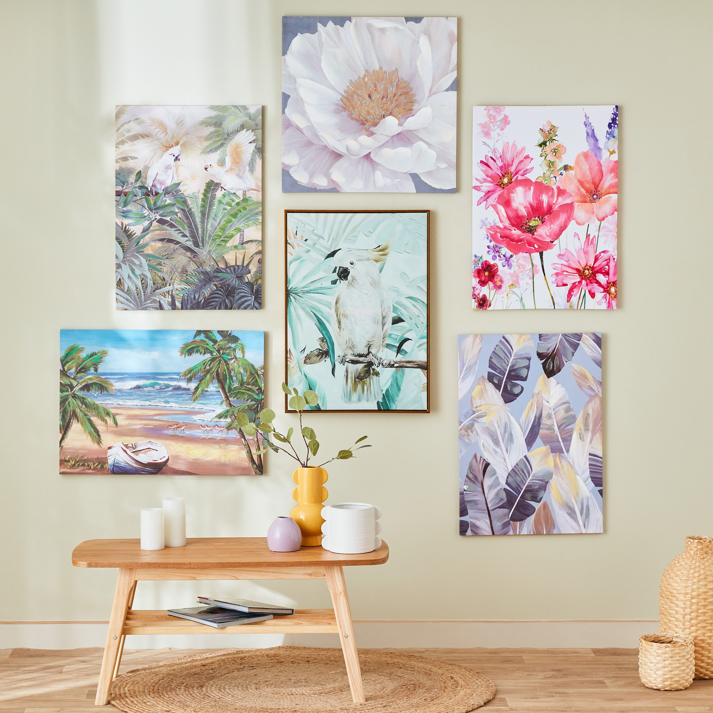 لوحة حائط مؤطرة من جالا - 50x70x2.8 سم-hbxhomeware-hbxdecorandfurnishings-image-4