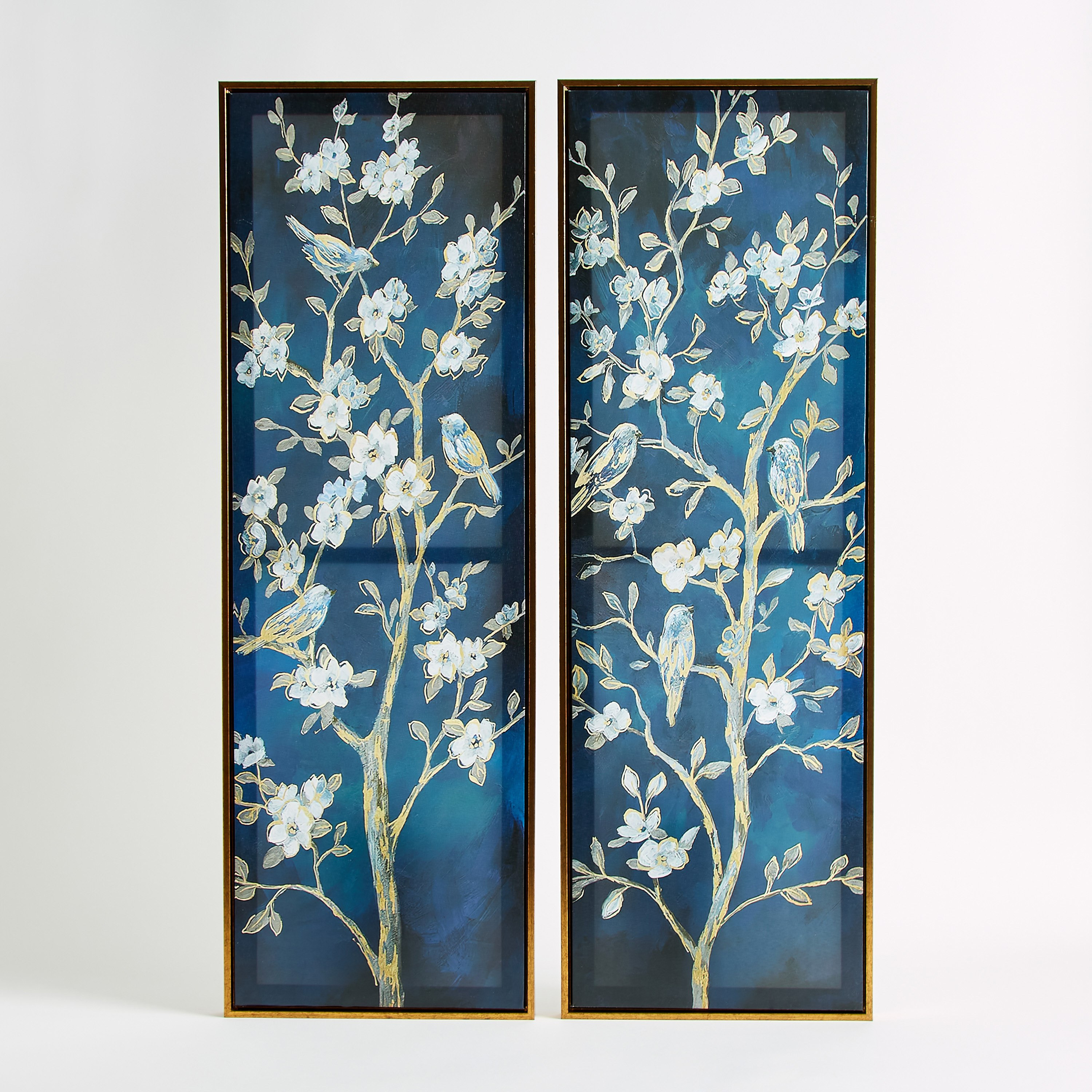Gala Floral 2-Piece Framed Canvas Wall Art Set - 30x90x2.8 cm-PROMO_HB_AE_B1G1_250925-image-5
