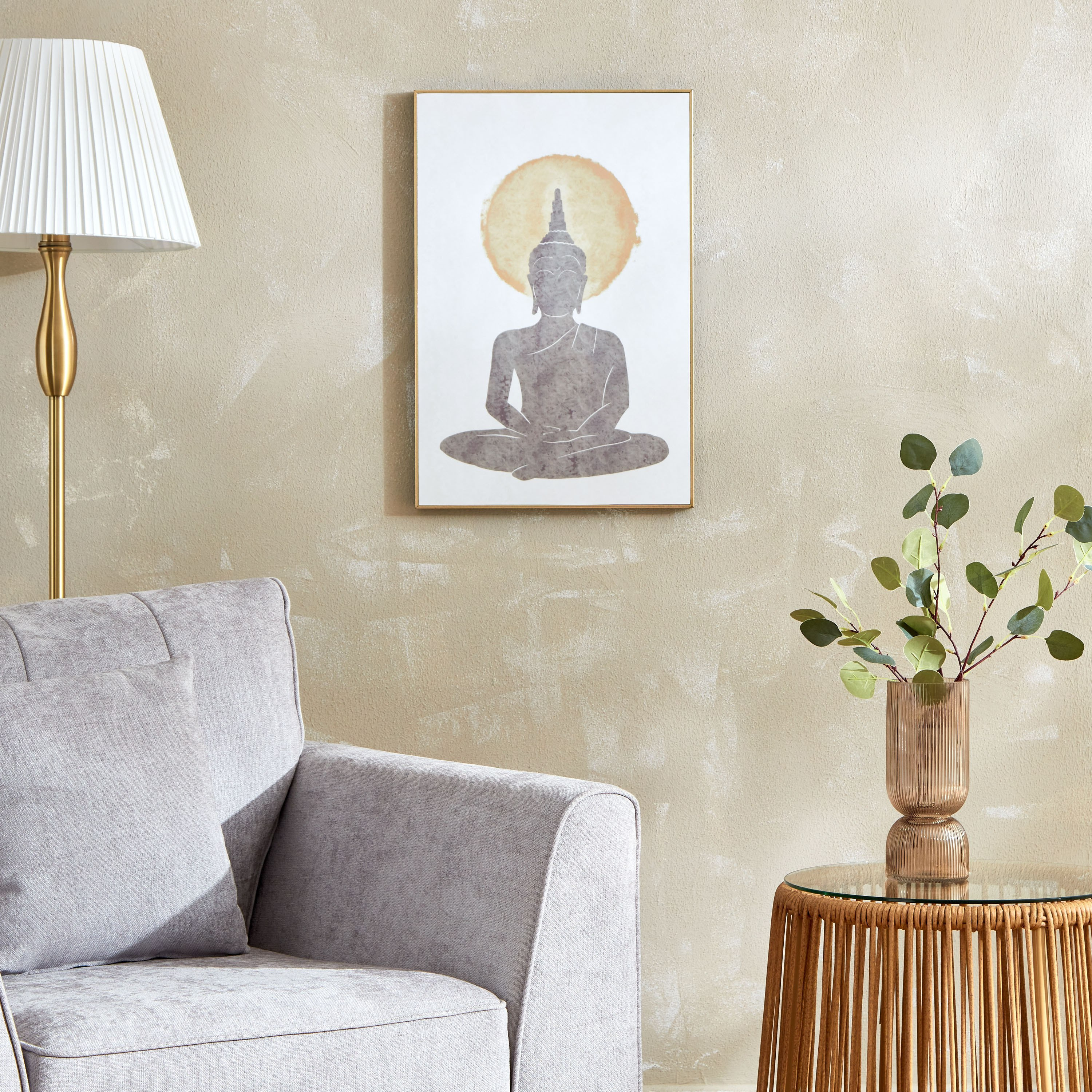 لوحة مؤطرة من جالا - 40x2.5x60 سم-hbxhomeware-hbxdecorandfurnishings-image-1