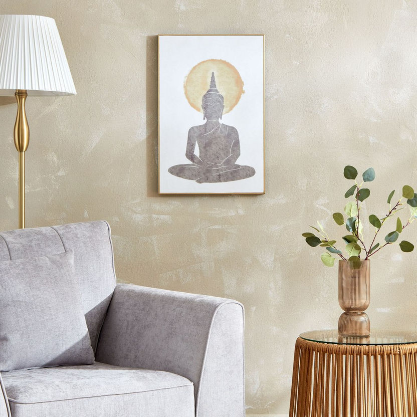 Gala Buddha Framed Picture - 40x2.5x60 cm-Framed Pictures-image-0