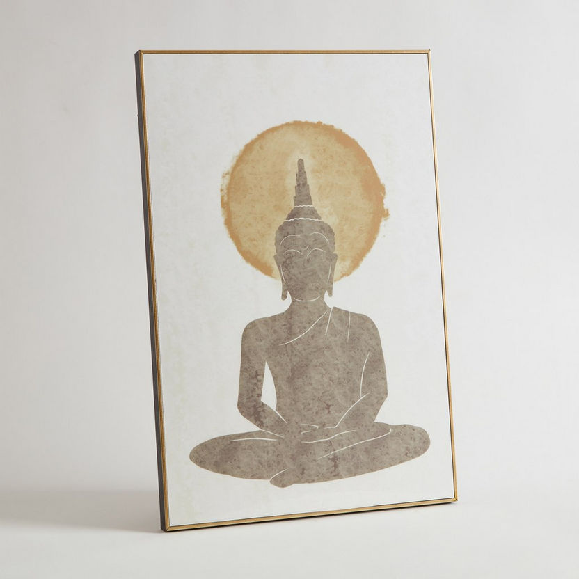 Gala Buddha Framed Picture - 40x2.5x60 cm-Framed Pictures-image-3