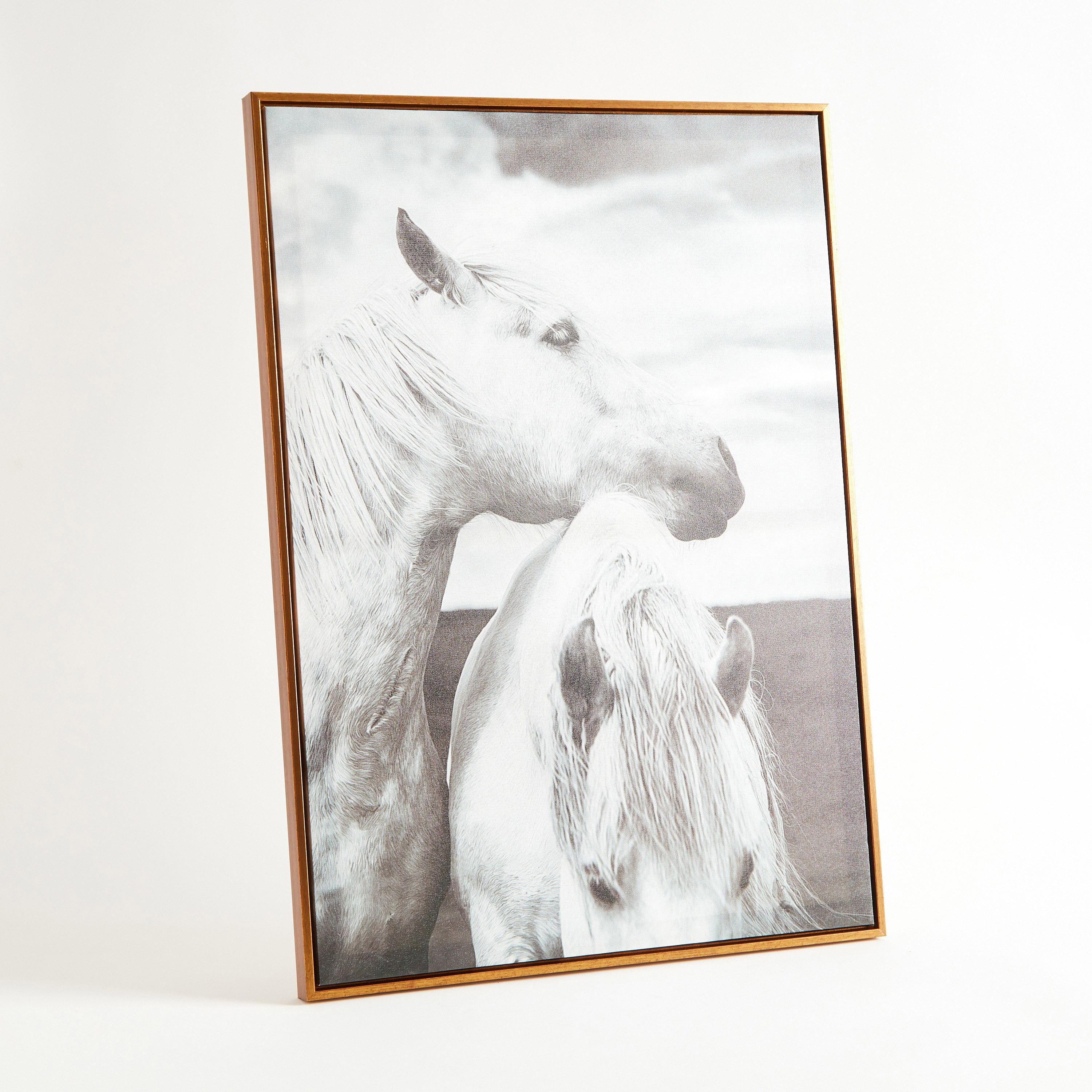 لوحة كانفاس مؤطرة بتصميم حصان من جالا - 50x3x70 سم-hbxhomeware-hbxdecorandfurnishings-image-5