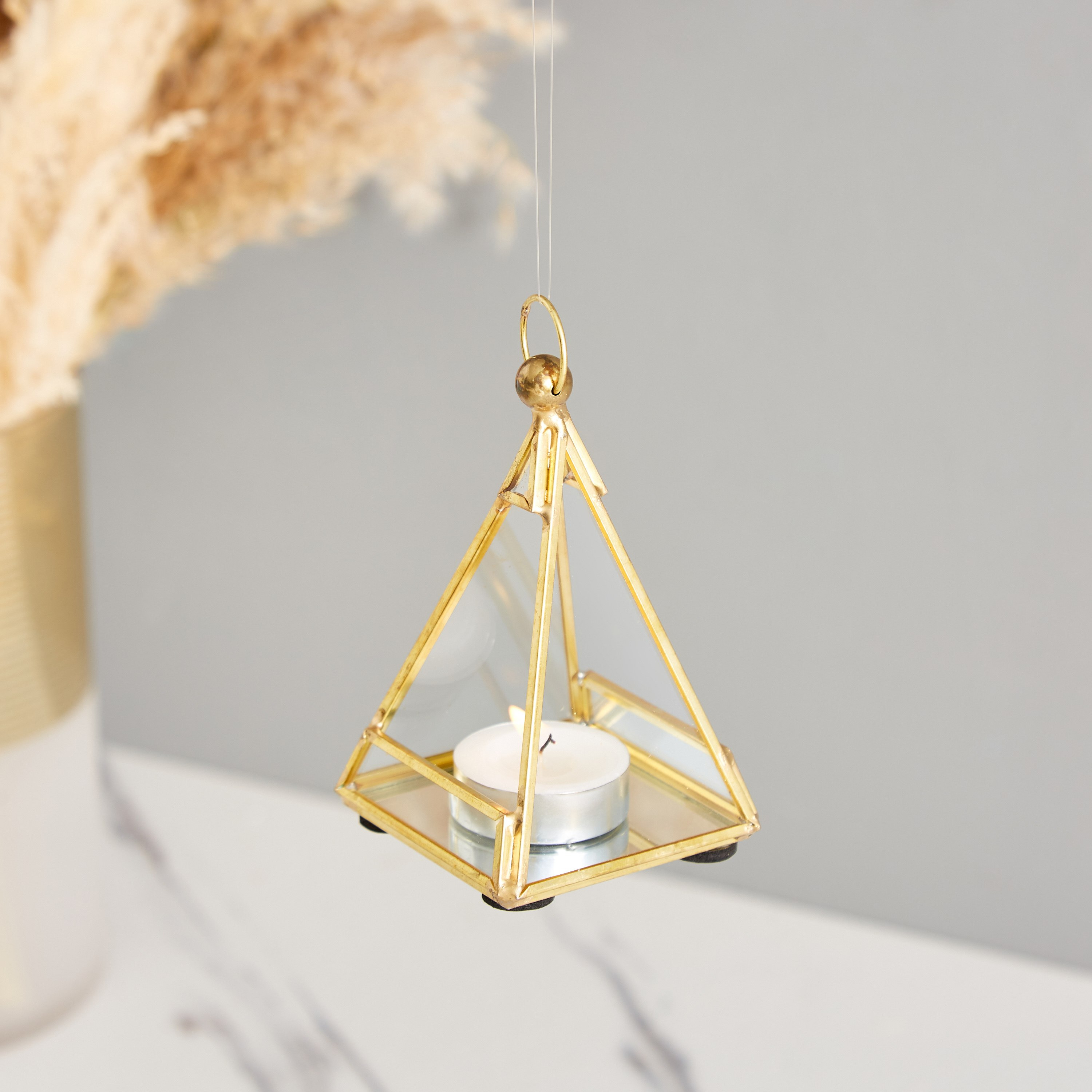 حامل شموع من فيريتي - 7 × 7 × 10 سم-hbxlivingroom-decorandaccessories-candleholders-image-2