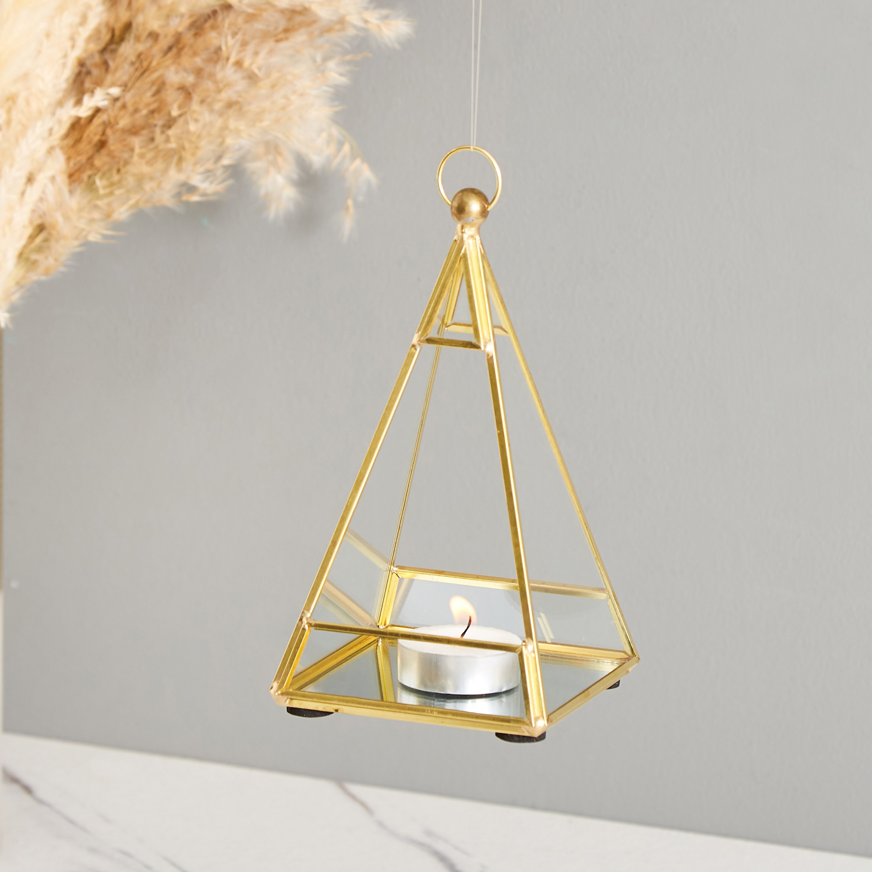 حامل شموع من فيريتي - 9x9x15 سم-hbxlivingroom-decorandaccessories-candleholders-image-2