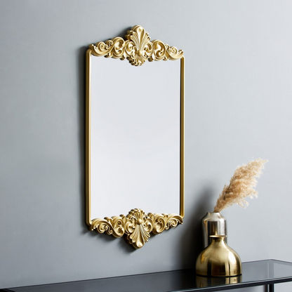 Aurous Decorative Mirror - 43x3x82 cms