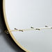 Aurous Mirror with Hooks - 50x5x50 cm-Mirrors-thumbnailMobile-2