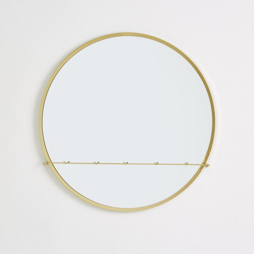 Aurous Mirror with Hooks - 50x5x50 cm-Mirrors-image-4