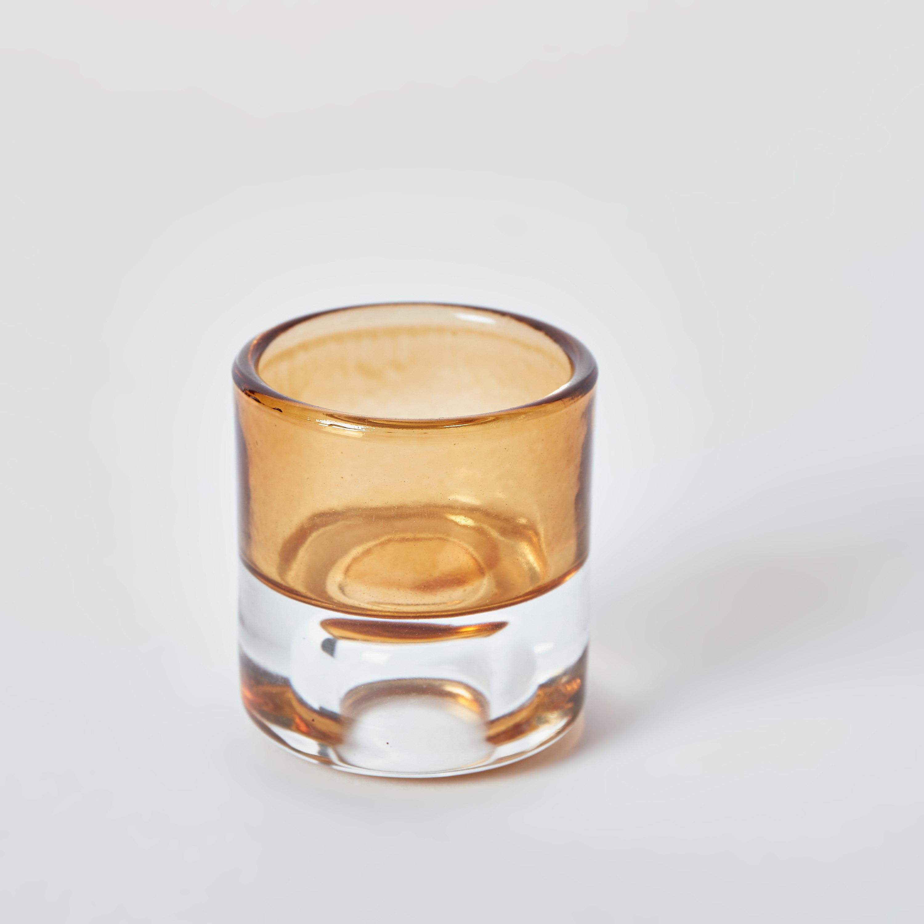 حامل شموع زجاجي مرشوش مزدوج من أوريك-hbxlivingroom-decorandaccessories-candleholders-image-6
