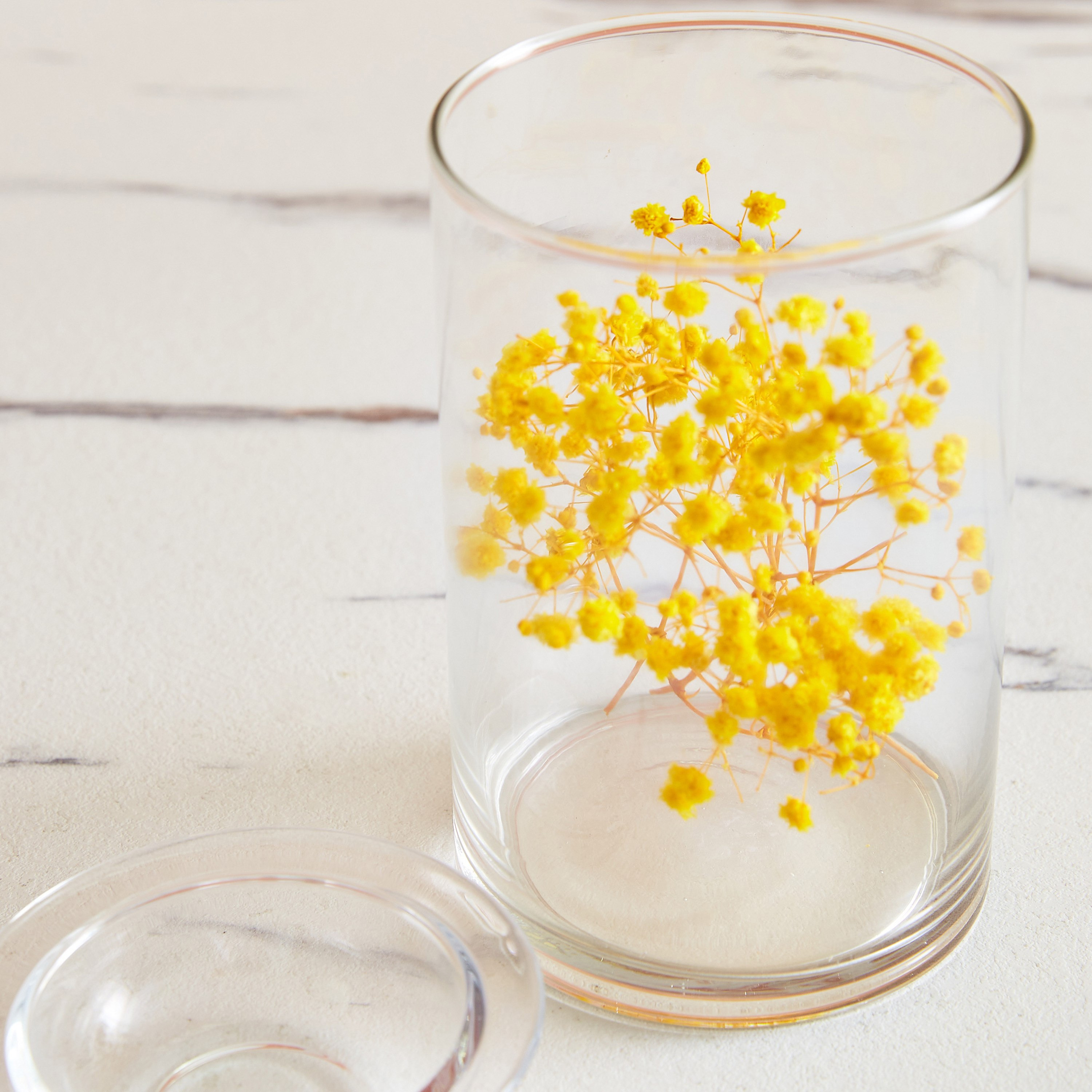 حامل شموع صغيرة مملوء بالزهور المجففة من أوريك-hbxlivingroom-decorandaccessories-candleholders-image-3