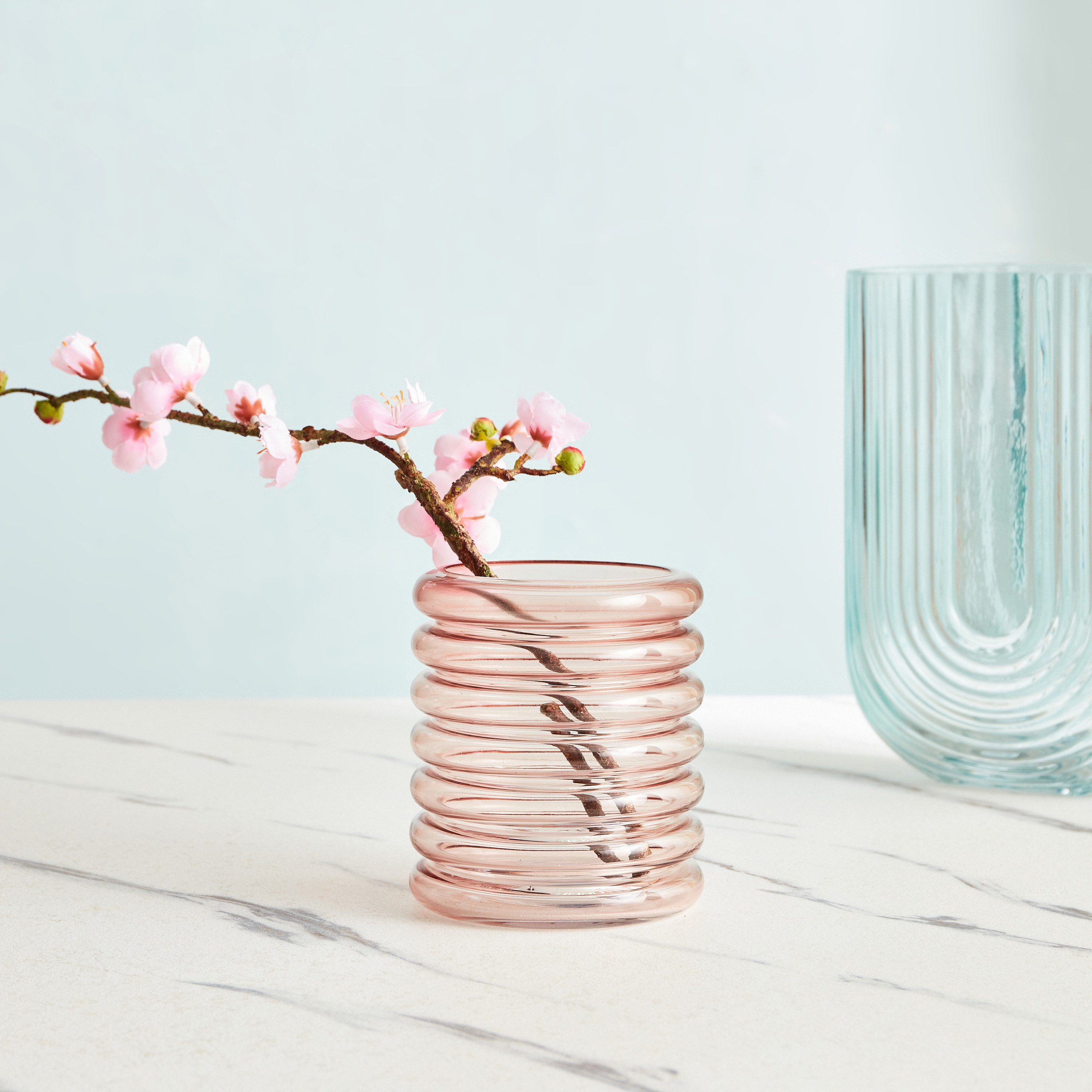 مزهرية زجاجية متعددة الطبقات مرشوشة من أوريك-hbxbedroom-decorandaccessories-vases-image-1