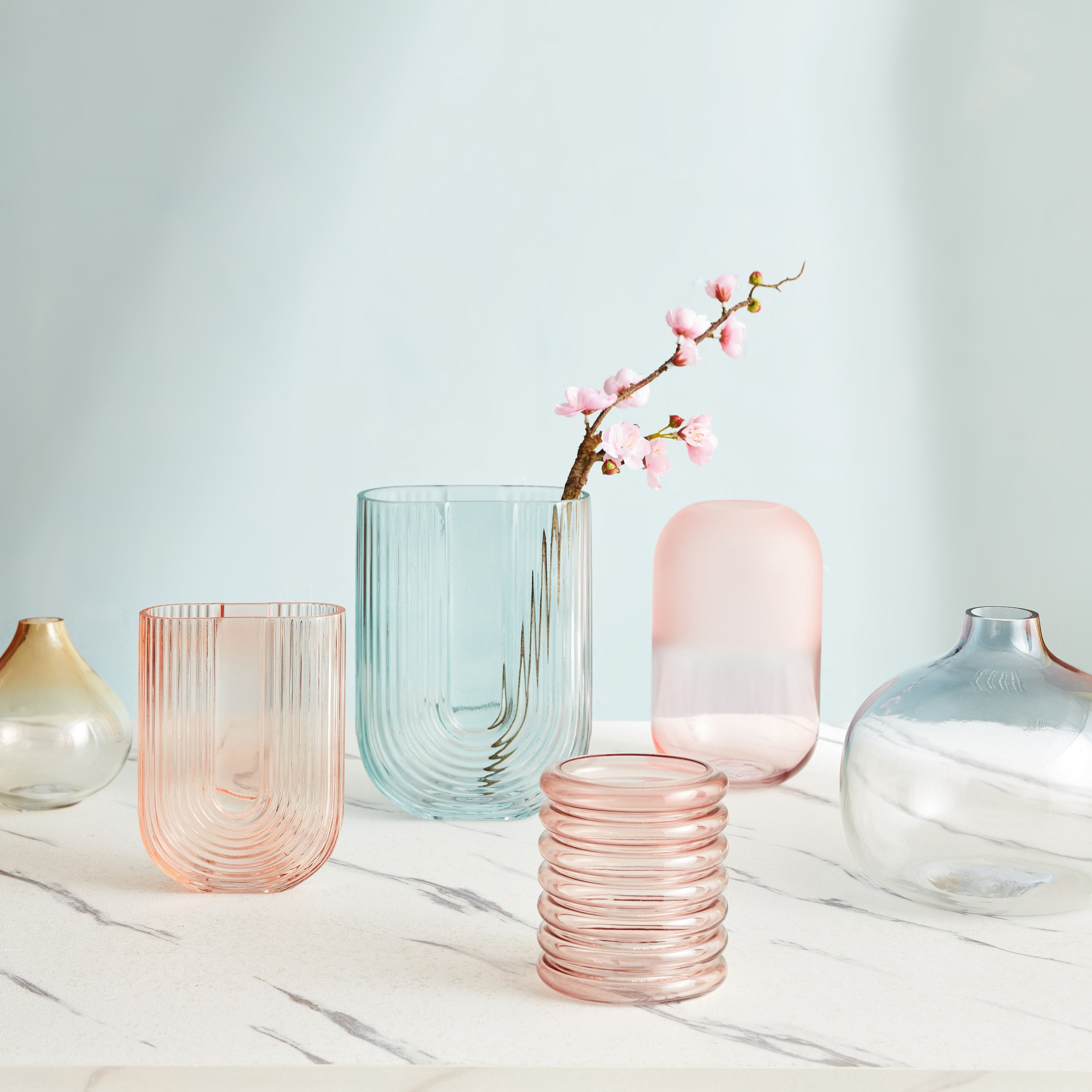 مزهرية زجاجية متعددة الطبقات مرشوشة من أوريك-hbxbedroom-decorandaccessories-vases-image-3