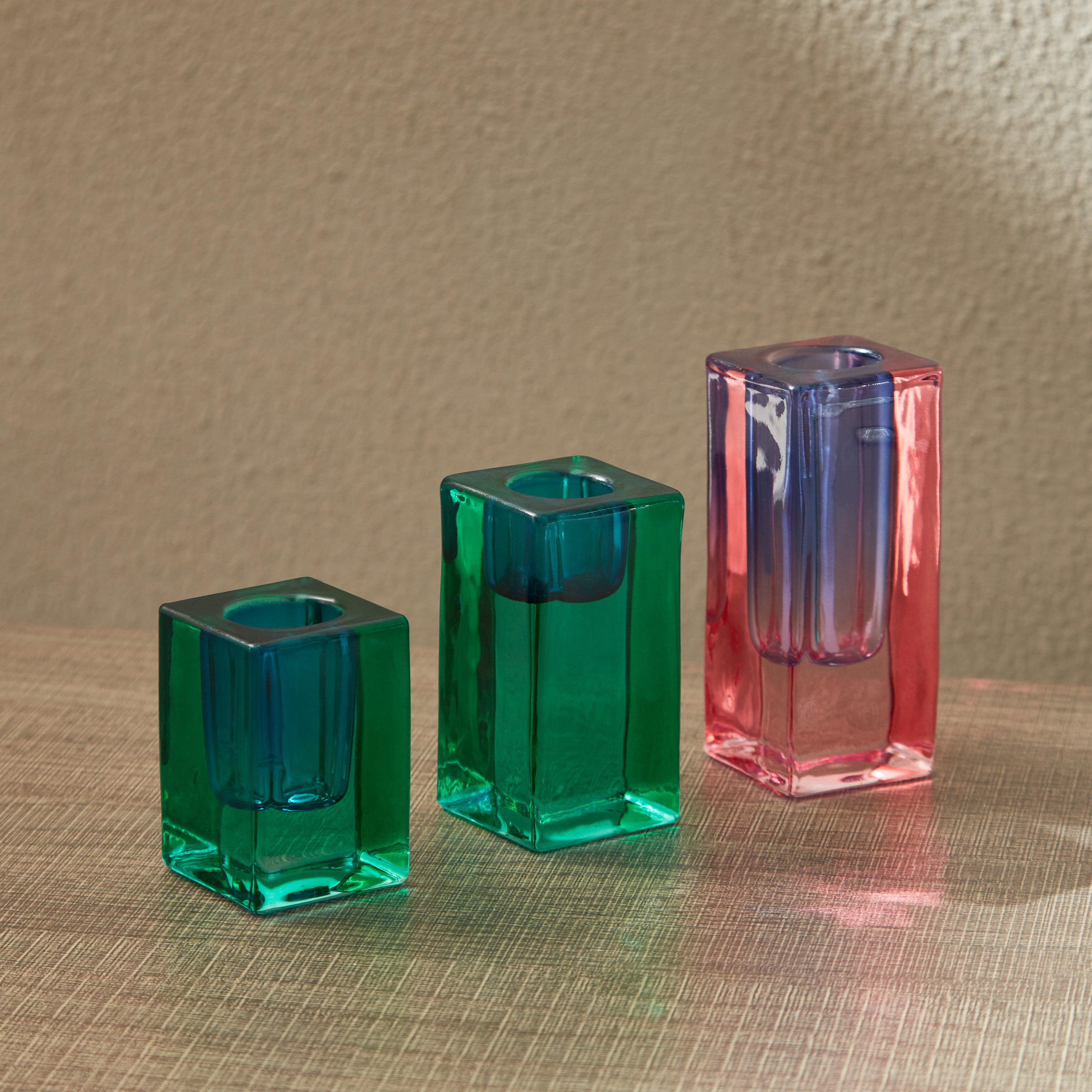 حاملات شموع من أوريك - طقم من 3 قطع-hbxlivingroom-decorandaccessories-candleholders-image-2