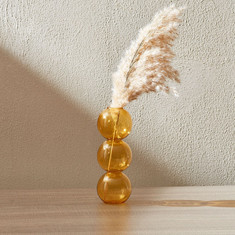 Auric 3-Ball Sprayed Glass Vase