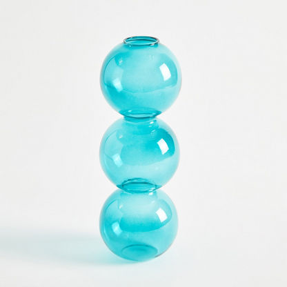 Auric 3-Balls Sprayed Glass Vase