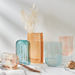 Auric Ribbed Glass Vase-Vases-thumbnailMobile-3
