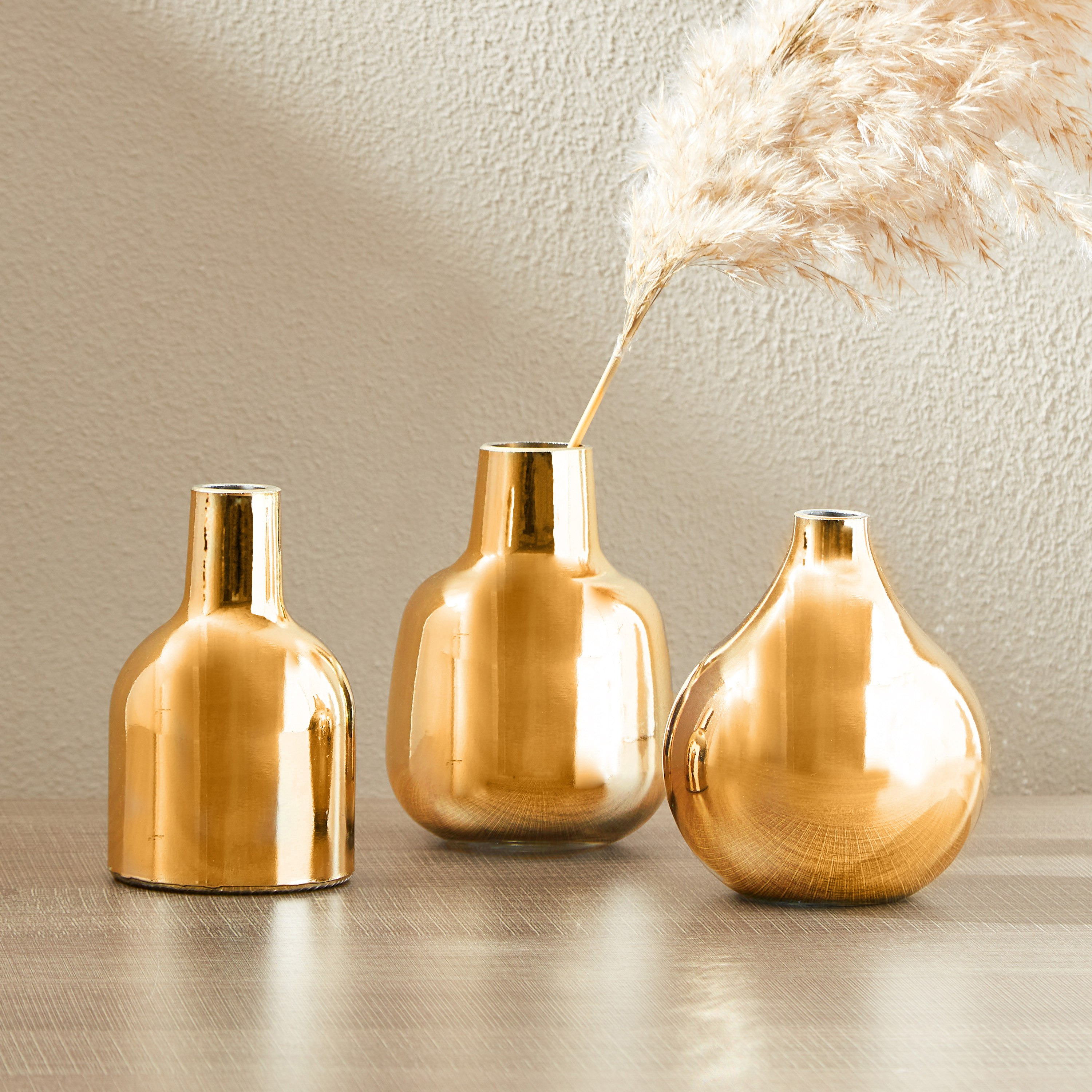 مزهرية زجاج من أوريك - طقم من 3 قطع-hbxbedroom-decorandaccessories-vases-image-1