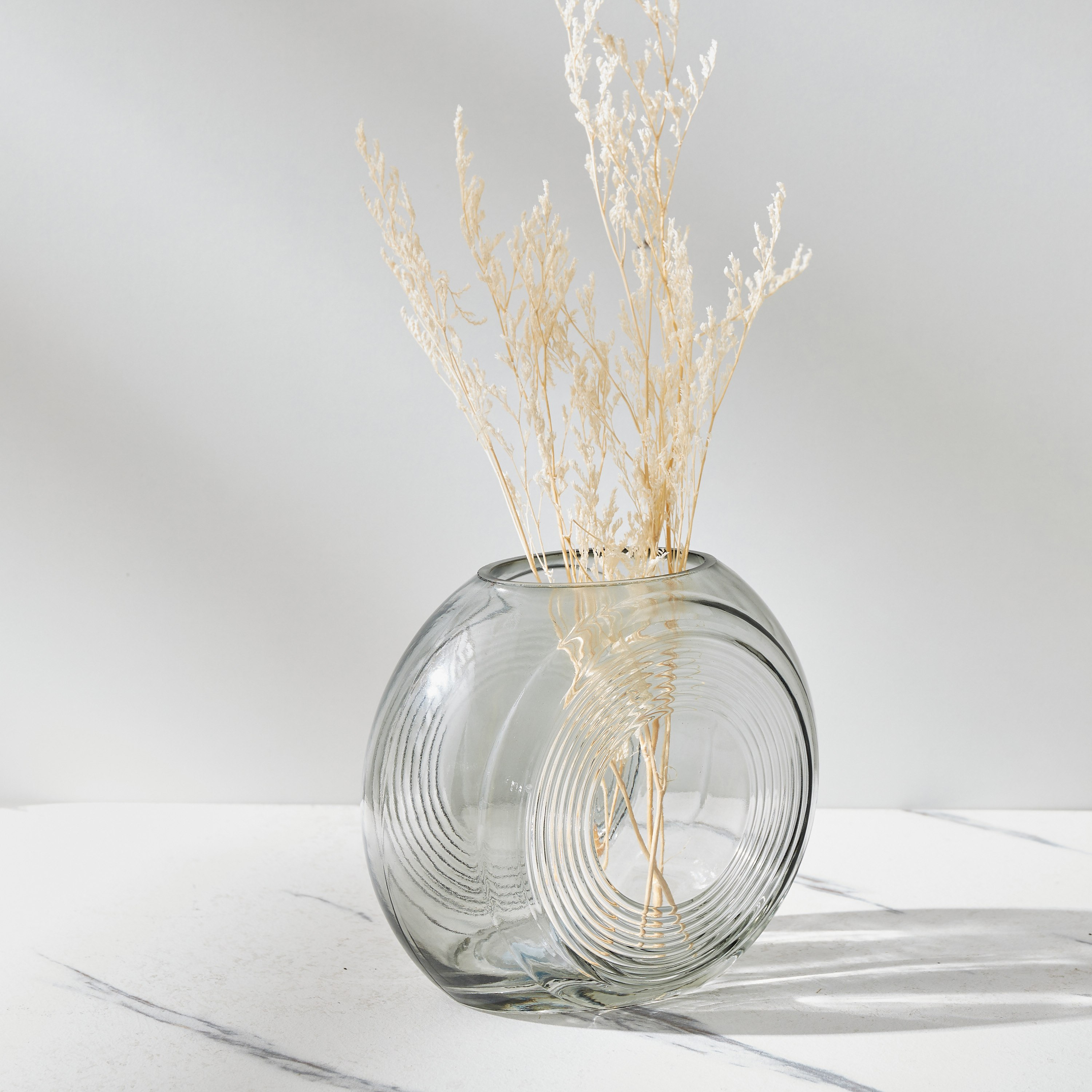 Auric Sprayed Round Glass Vase-hbxbedroom-decorandaccessories-vases-image-2