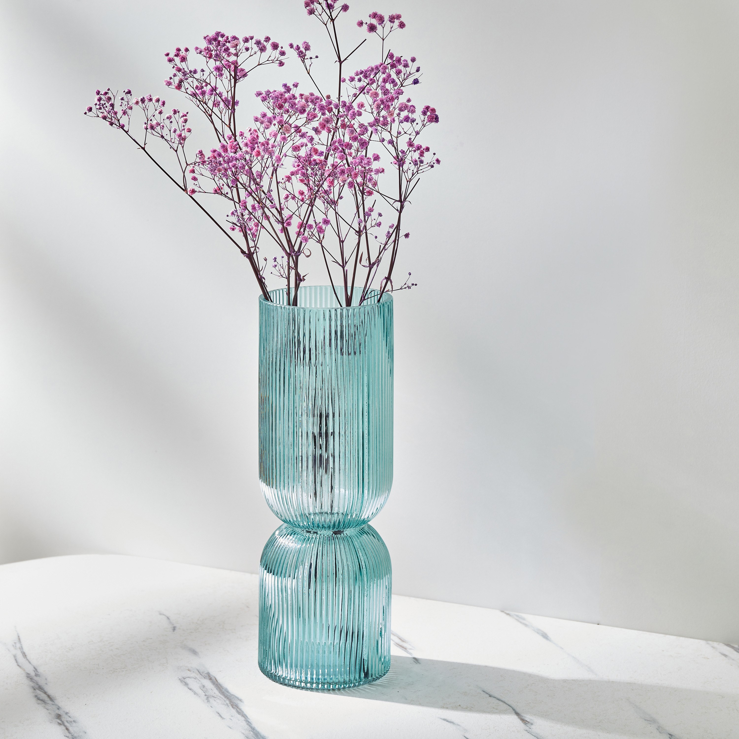 مزهرية مضلعة مزدوجة الرش من أوريك-hbxbedroom-decorandaccessories-vases-image-2
