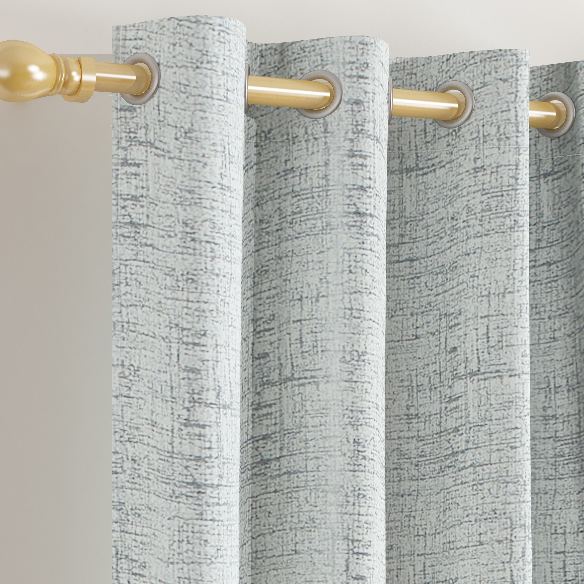 Martha 2-Piece Extra Long Jacquard Blackout Curtain Set - 140x300 cm-hbxhomeware-hbxdecorandfurnishings-image-2