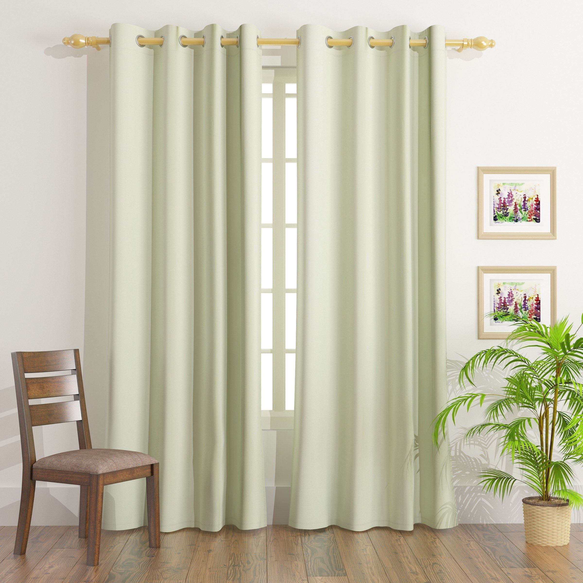 طقم ستائر معتّمة 4 قطع من يوني - 140x240 سم-hbxhomeware-hbxdecorandfurnishings-image-1