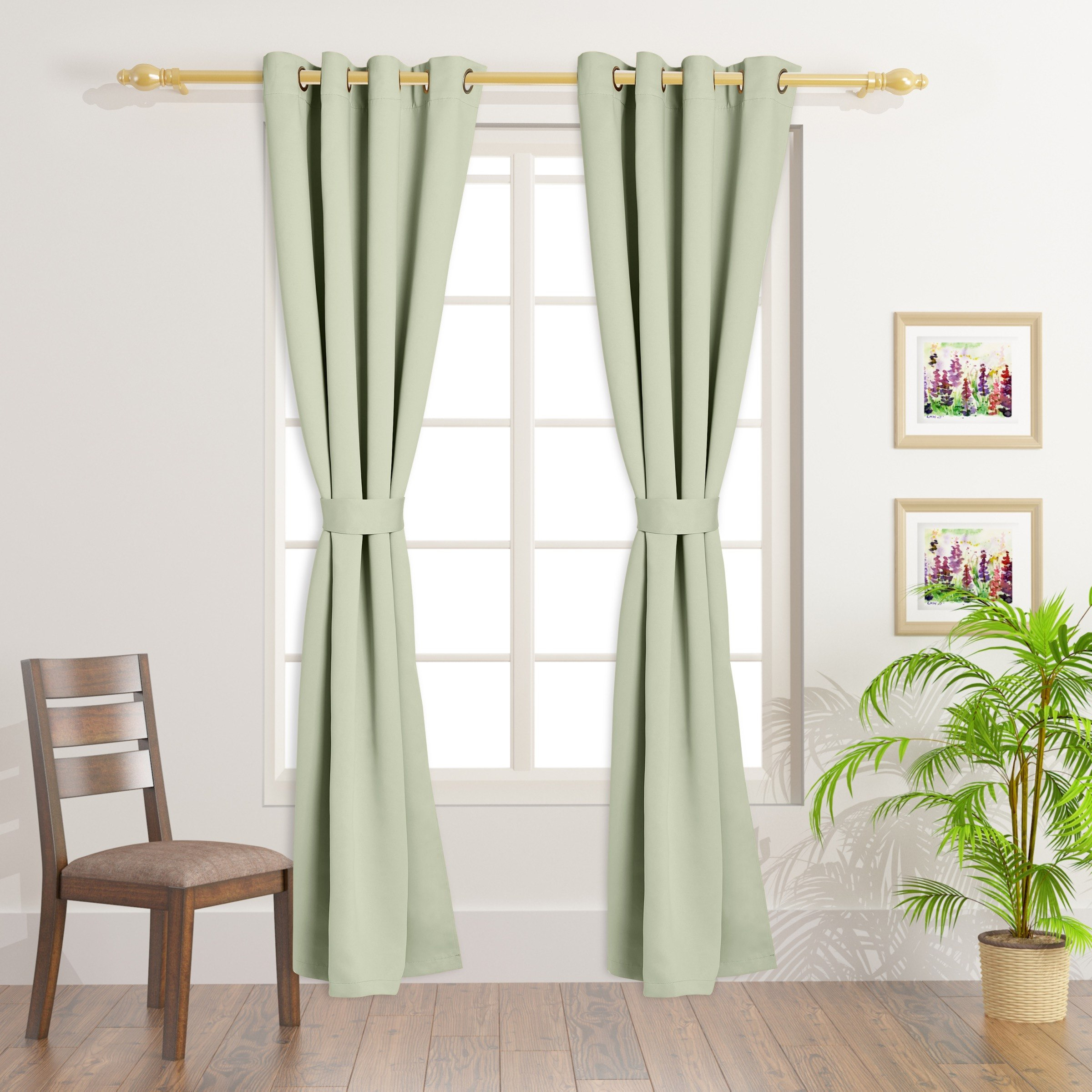 طقم ستائر معتّمة 4 قطع من يوني - 140x240 سم-hbxhomeware-hbxdecorandfurnishings-image-2