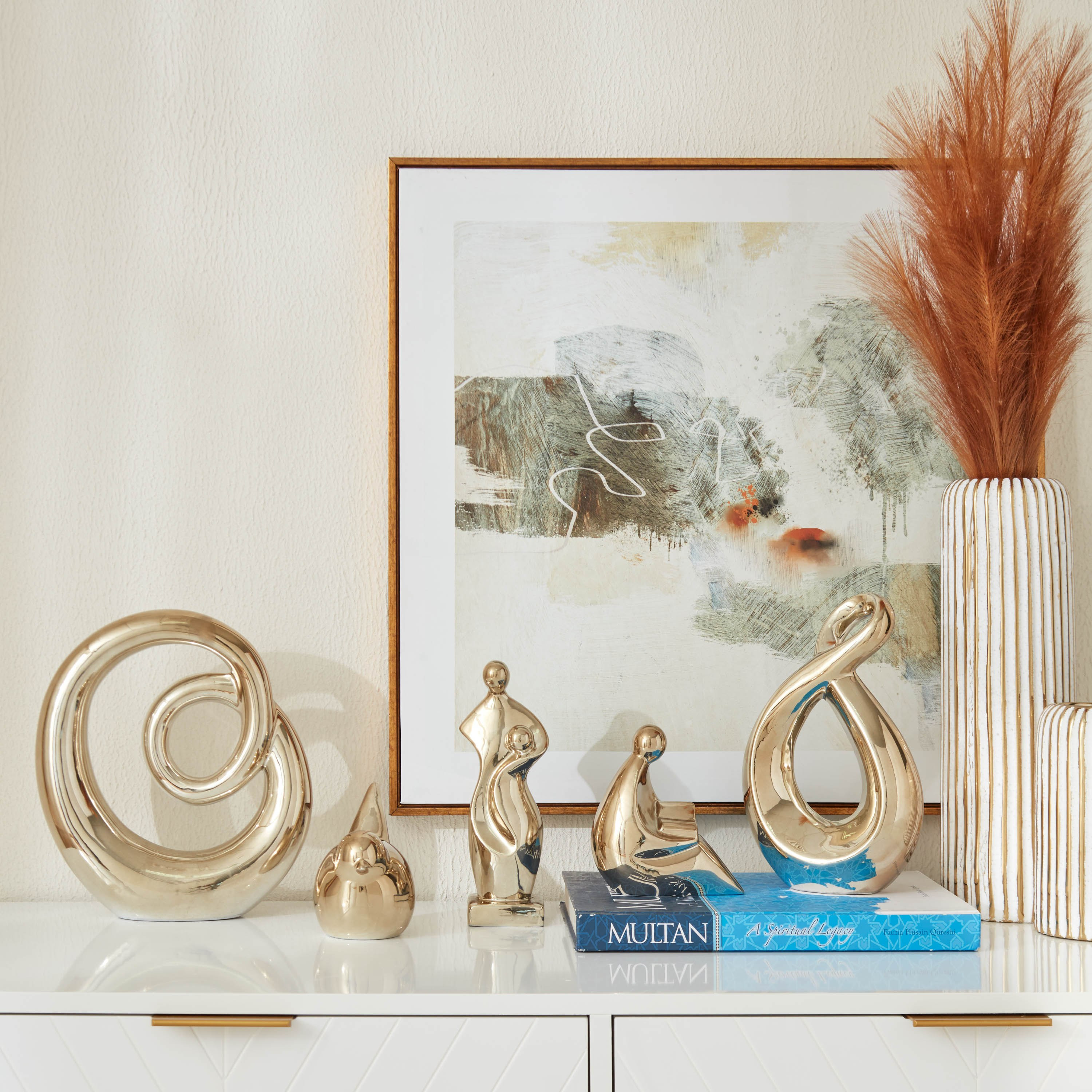 تمثال من السيراميك ميوز - 8x6x22.5 سم-hbxhomeware-homedecor-figurinesandornaments-image-4