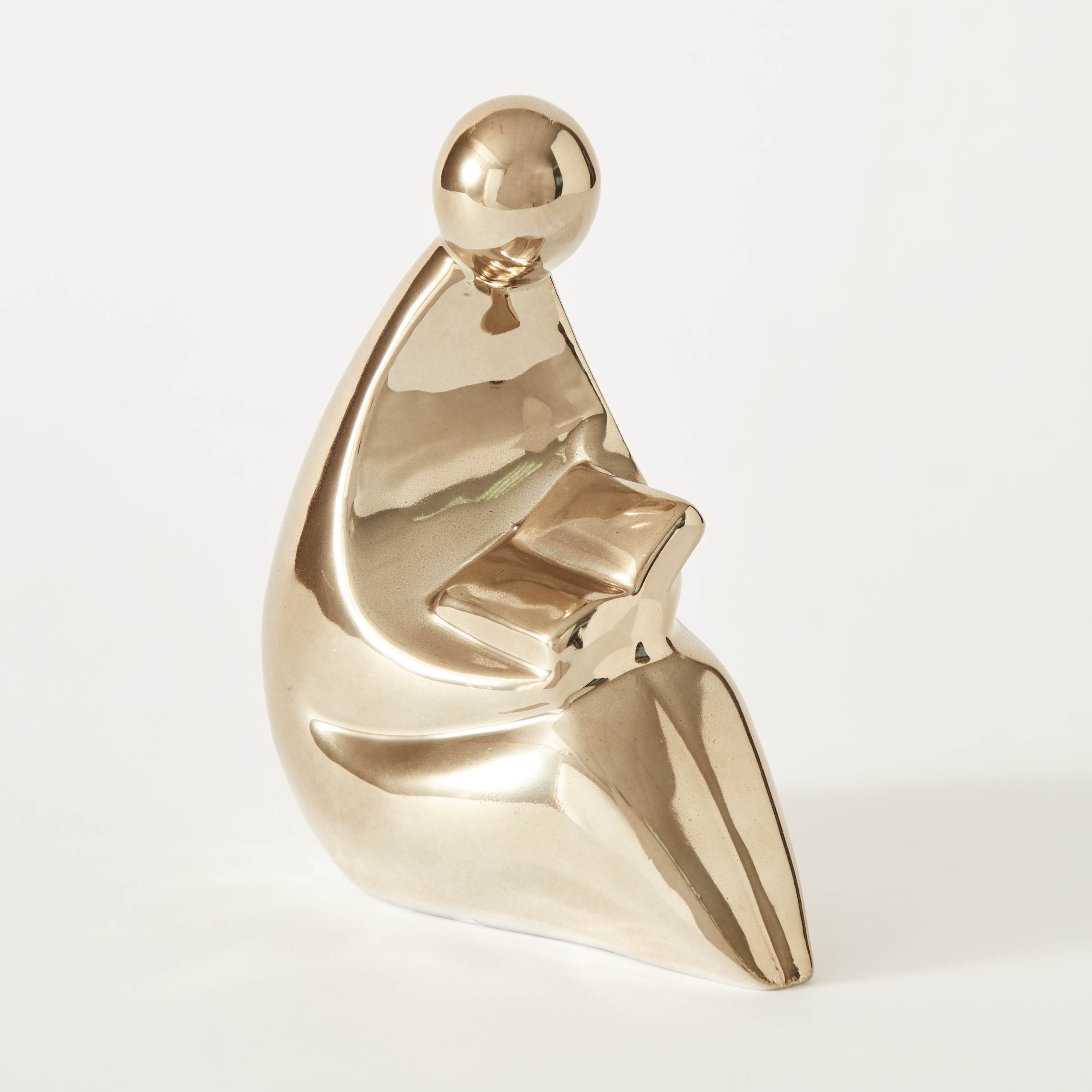 قطعة ديكور سيراميك من ميوز - 13x7x14 سم-hbxhomeware-homedecor-figurinesandornaments-image-5
