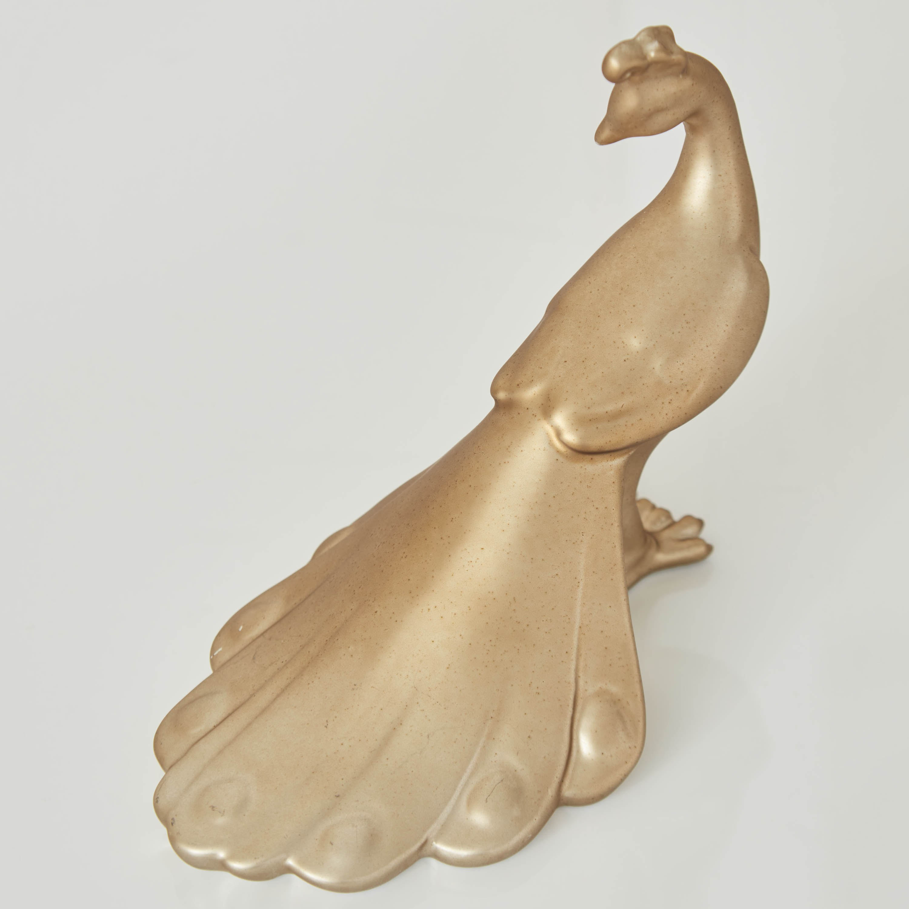 طاووس سيراميك من ميوز - 15x8x12 سم-hbxhomeware-homedecor-figurinesandornaments-image-3
