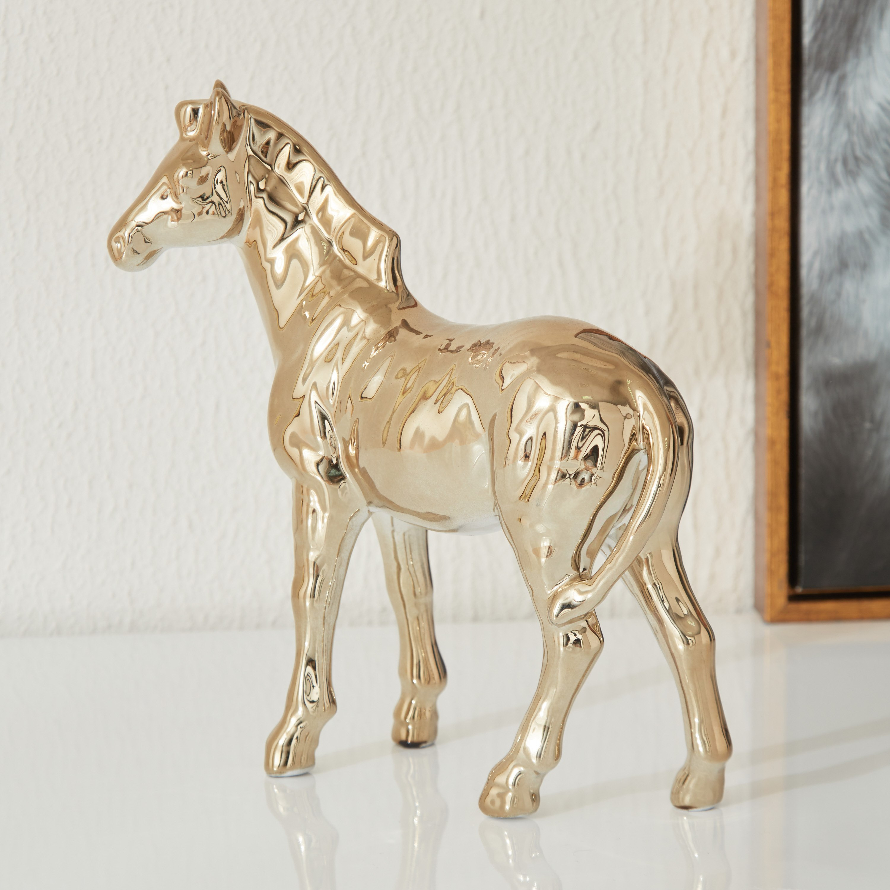 تمثال حصان سيراميك من ميوز - 18x6x19.5 سم-hbxhomeware-homedecor-figurinesandornaments-image-2
