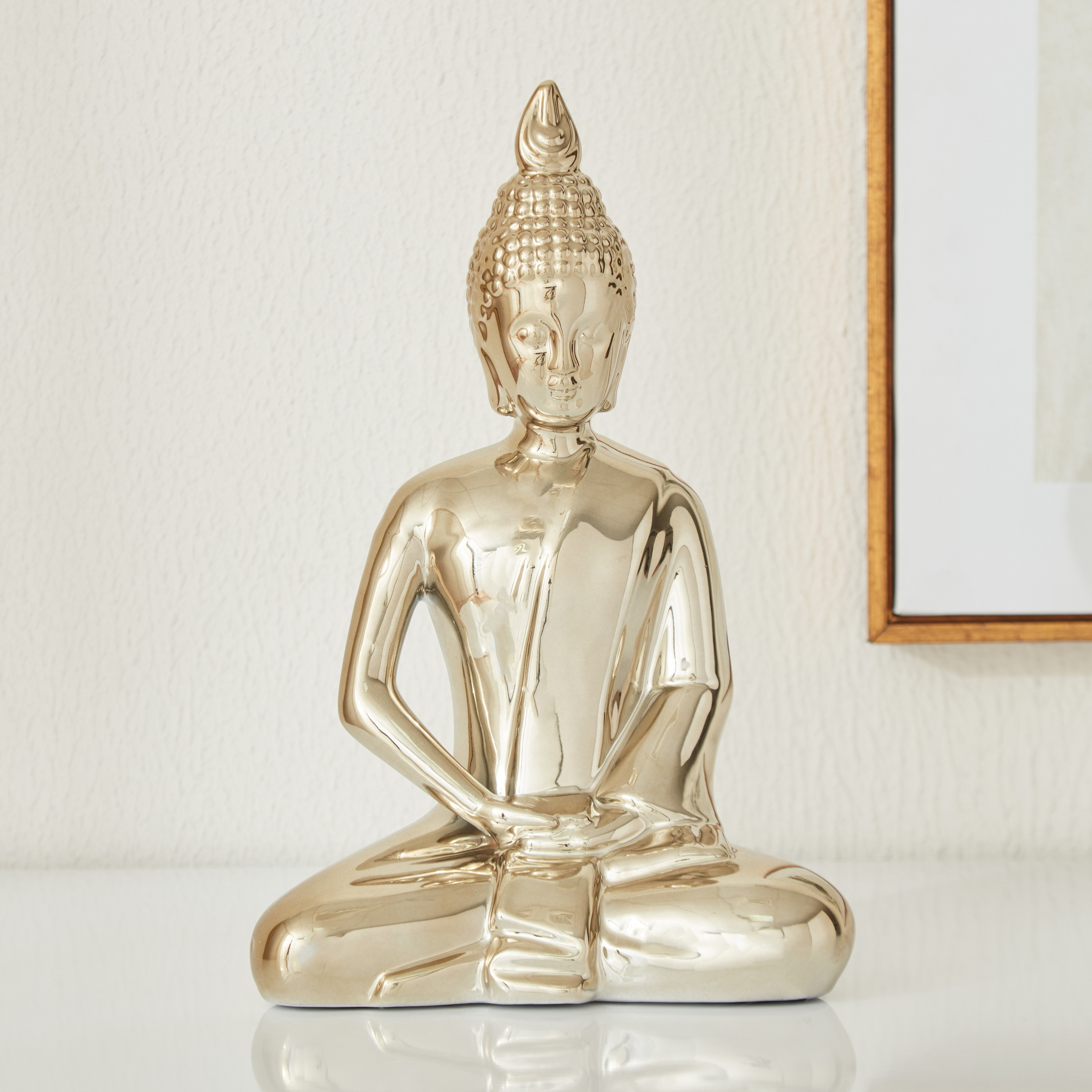 تمثال بوذا من السيراميك من ميوز - 19x12x28.5 سم-hbxhomeware-homedecor-figurinesandornaments-image-1