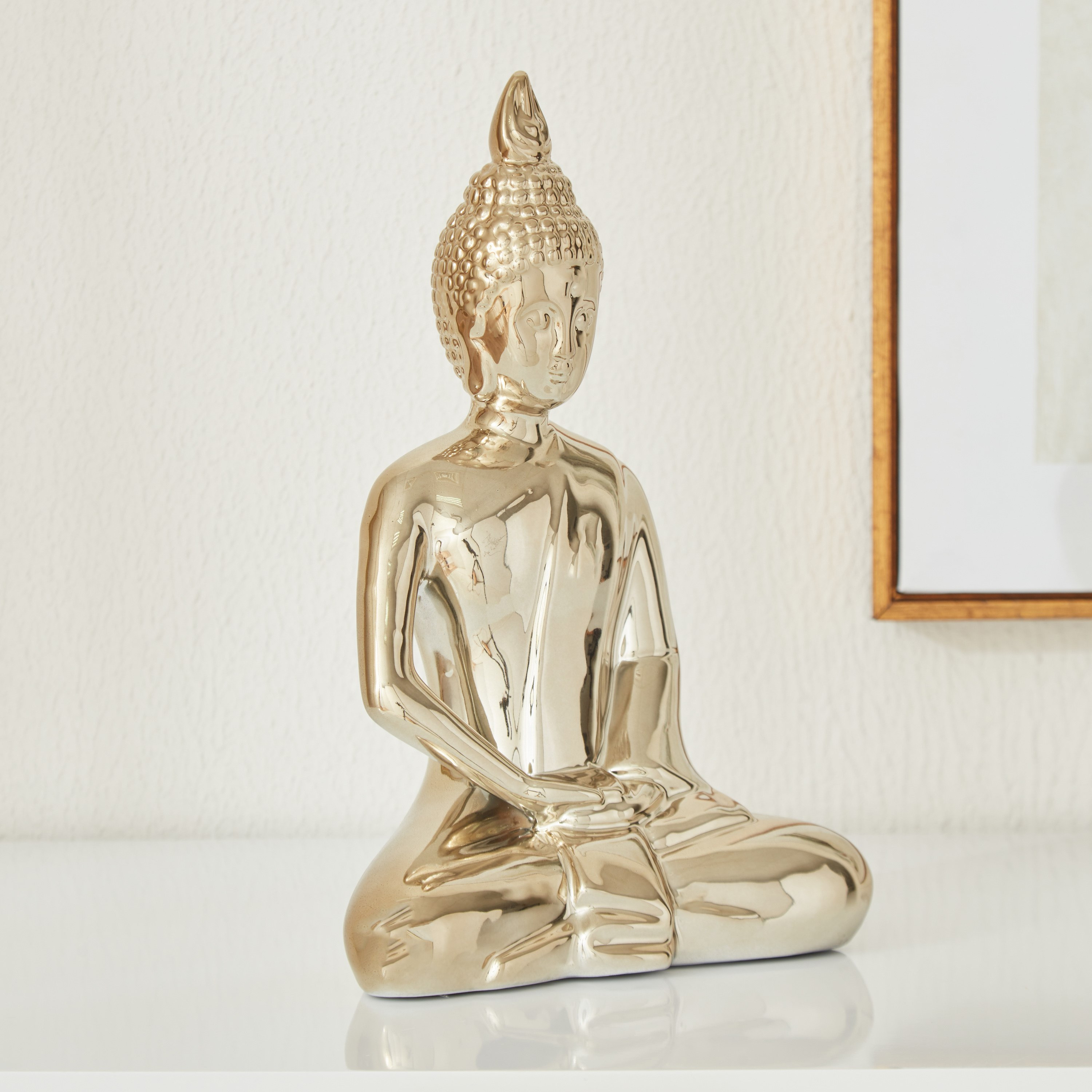 تمثال بوذا من السيراميك من ميوز - 19x12x28.5 سم-hbxhomeware-homedecor-figurinesandornaments-image-2