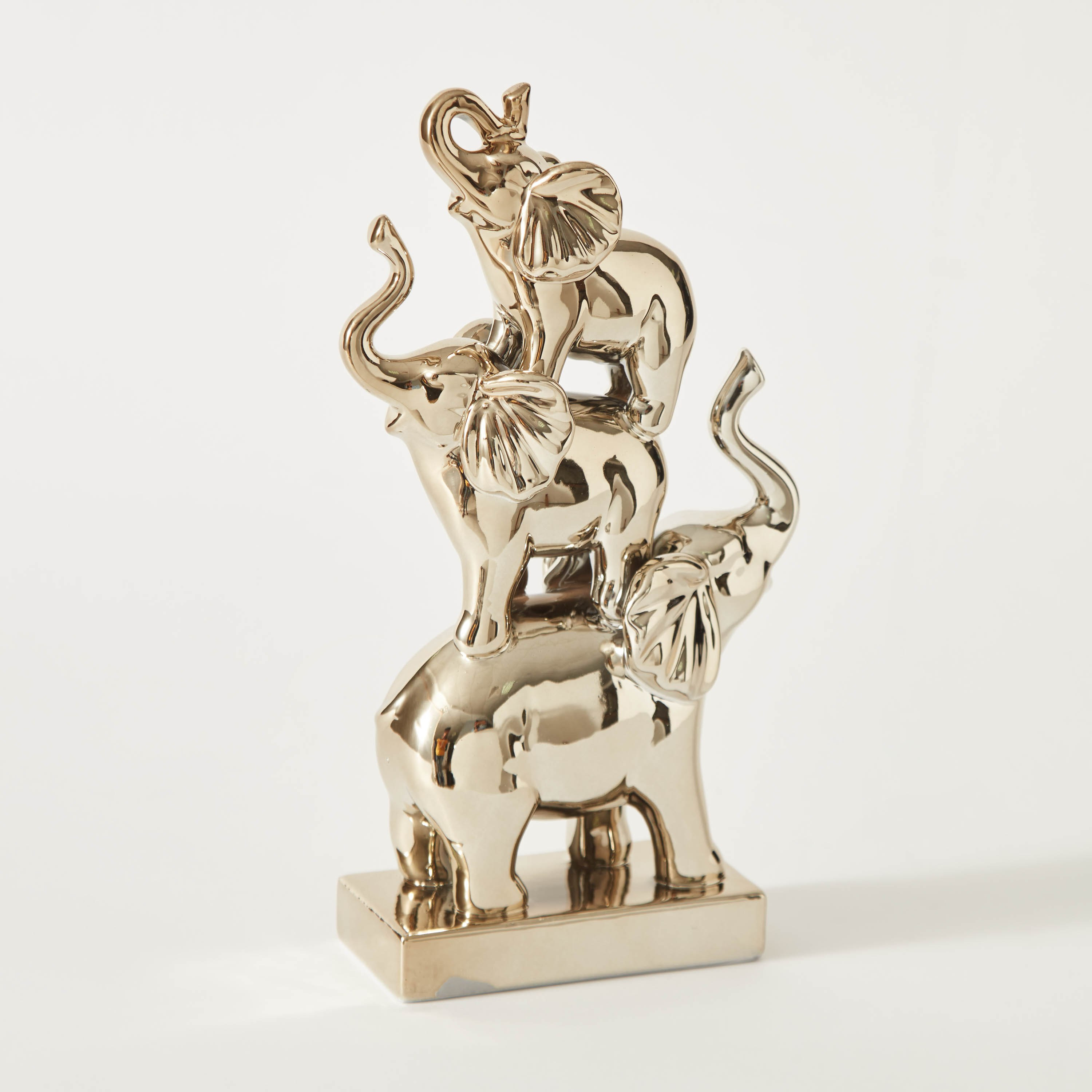 تمثال بشكل فيل من السيراميك من ميوز - 15.5x6.5x26.5 سم-hbxhomeware-homedecor-figurinesandornaments-image-5