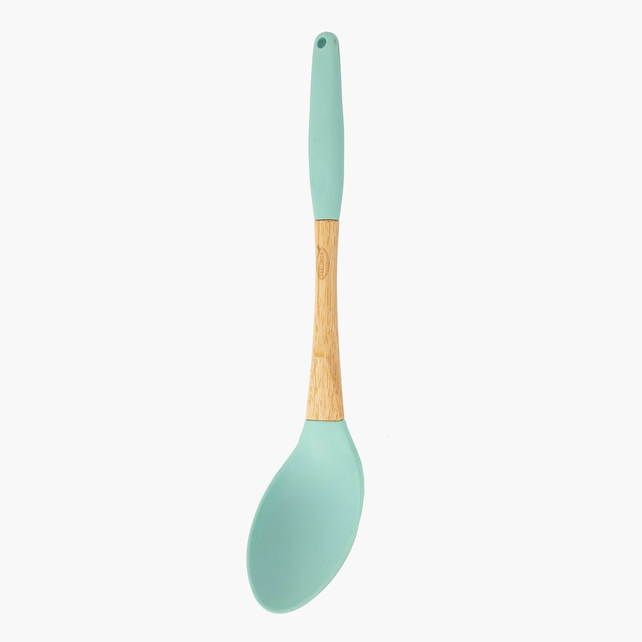 ملعقة سيليكون منحنية بمقبض خشبي من أميتي - 32.5x6.5x6.8 سم-hbxhomeware-hbxkitchen-image-3