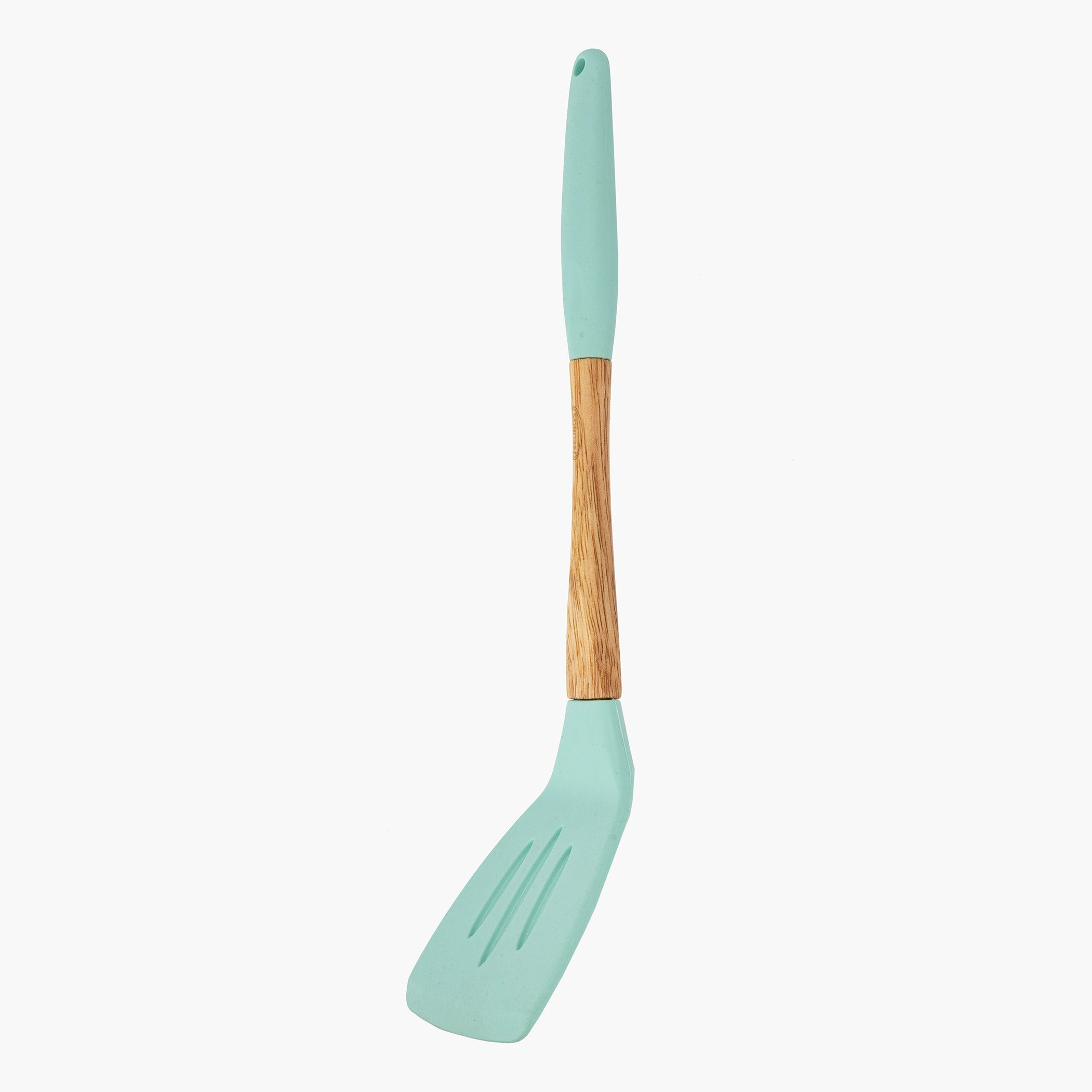 Amity Silicone Slotted Turner with Wooden Handle - 33x8x6 cm-hbxhomeware-hbxkitchen-image-3