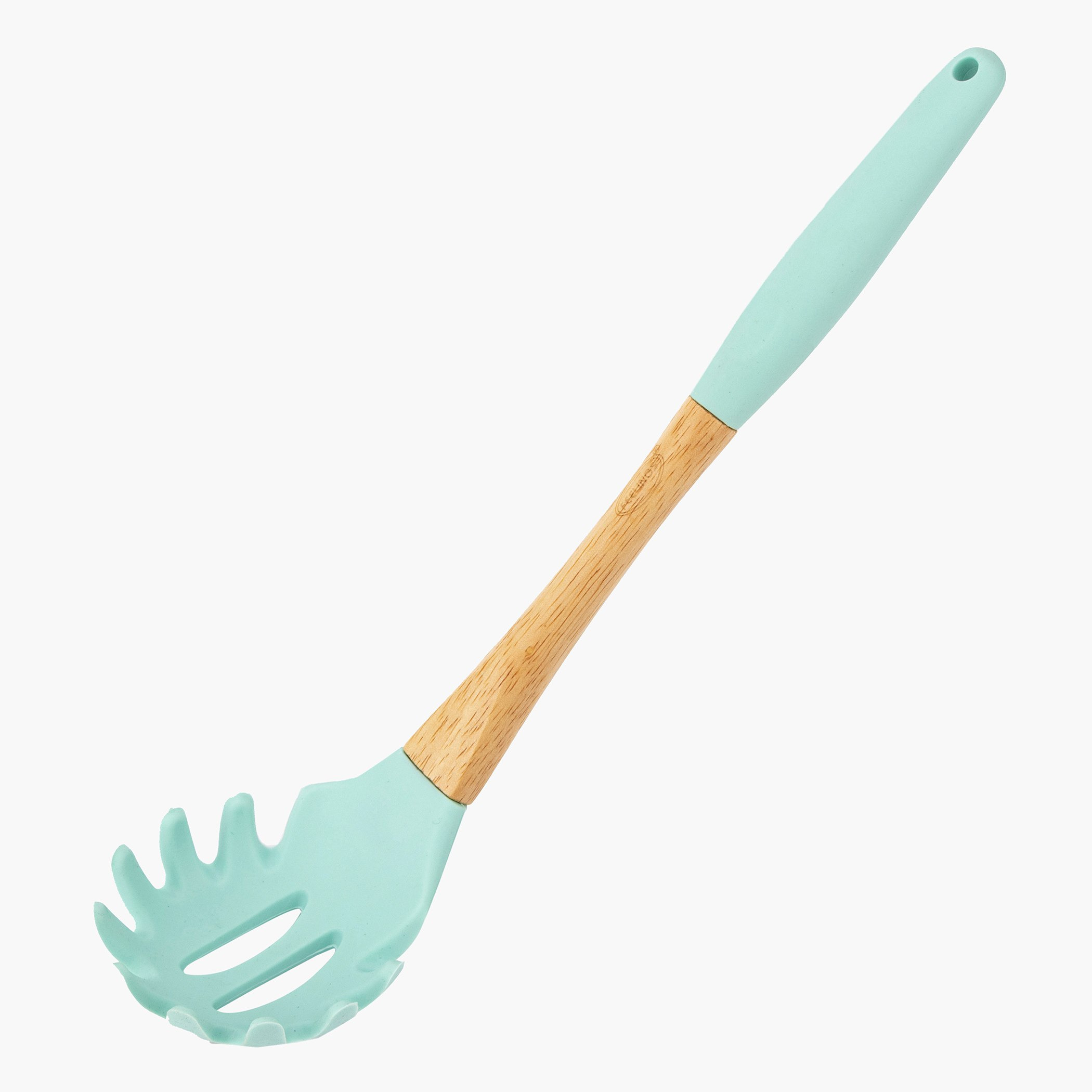 ملعقة تقديم معكرونة سيليكون بمقبض خشبي من أميتي - 30.5x7.5x6.8 سم-hbxhomeware-hbxkitchen-image-1