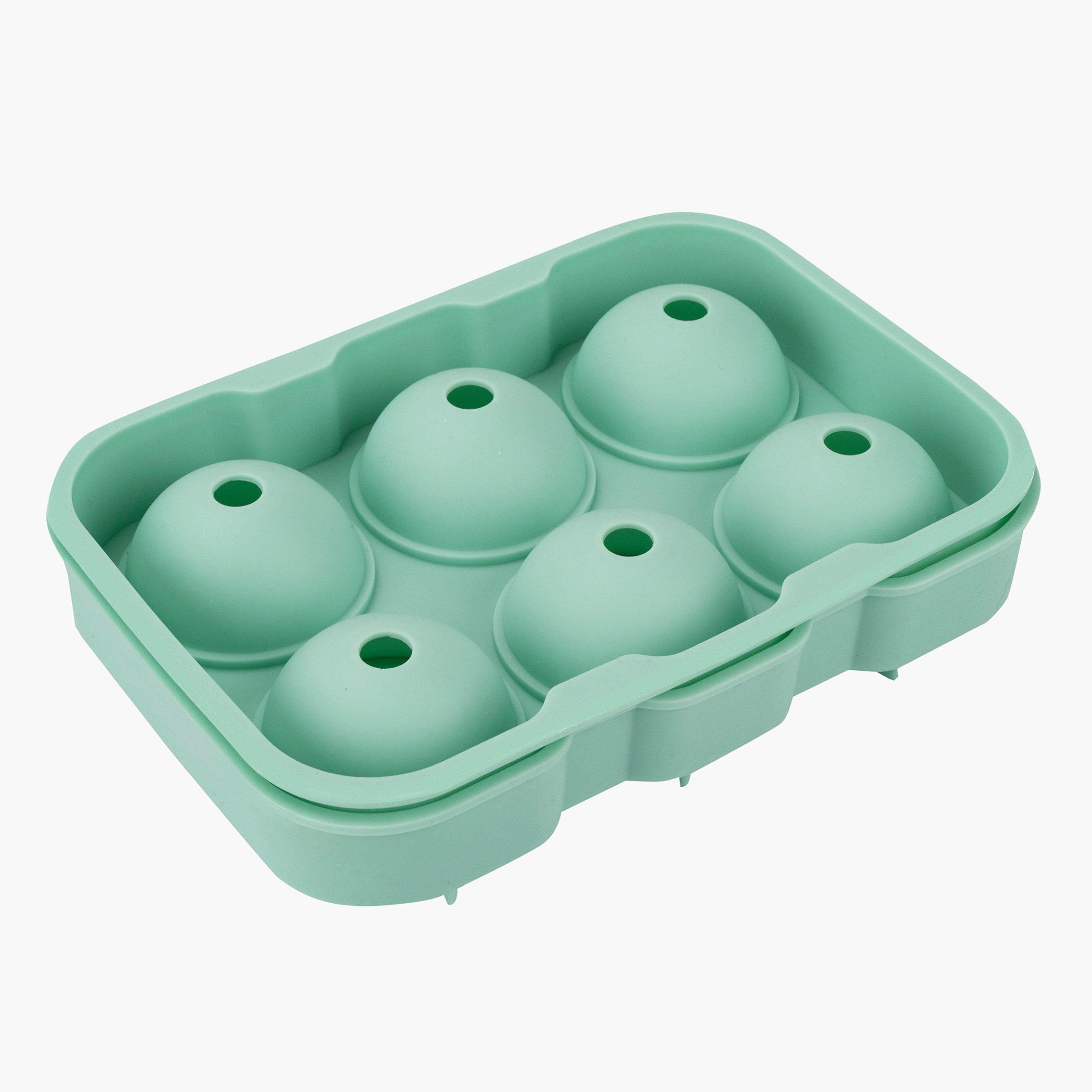 صينية كرات ثلج مرنة من السيليكون بـ6 فتحات من أميتي - 18x13x4.6 سم-hbxhomeware-hbxkitchen-image-2
