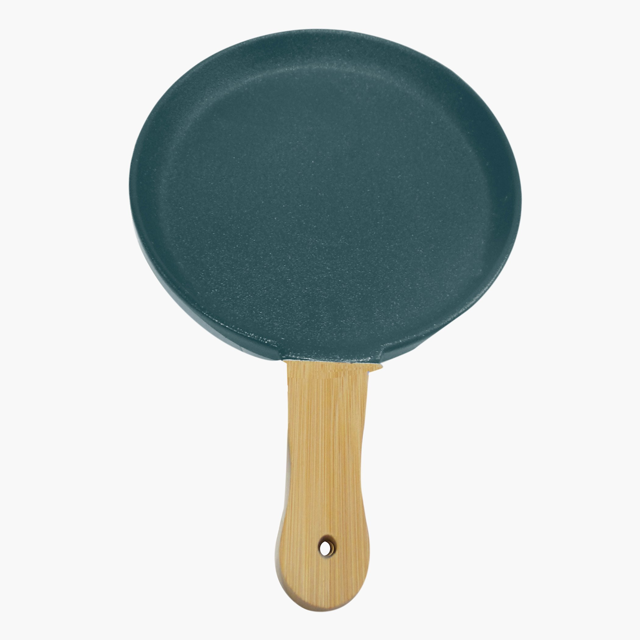 صحن سيراميك بمقبض خيزران من آميتي - 19.5x2.5x30 سم-hbxdecorandfurnishings-tabletop-serveware-image-2