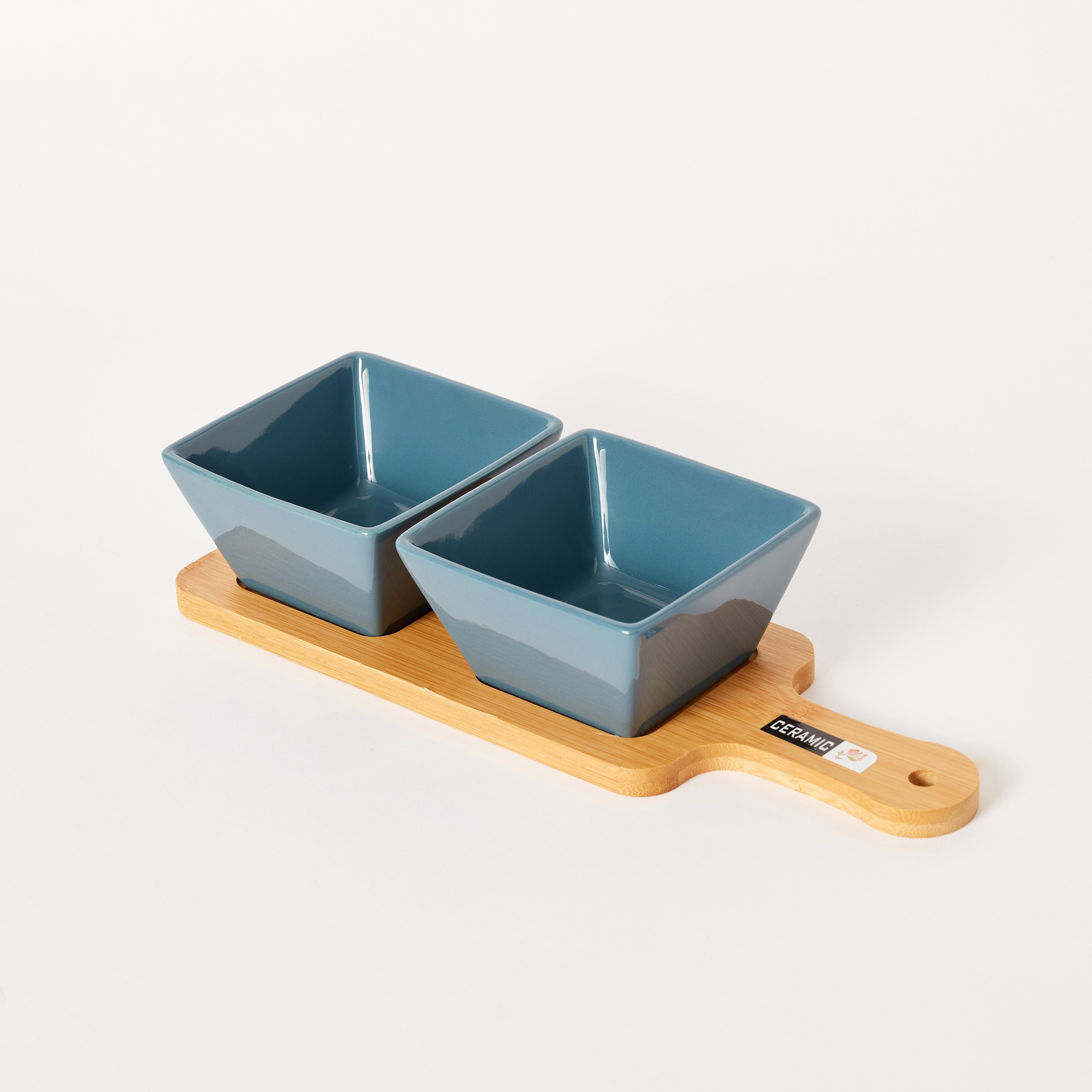 وعاء سيراميك مع صينية خيزران قطعتين من آميتي - 30x10x6 سم-hbxdecorandfurnishings-tabletop-serveware-image-7