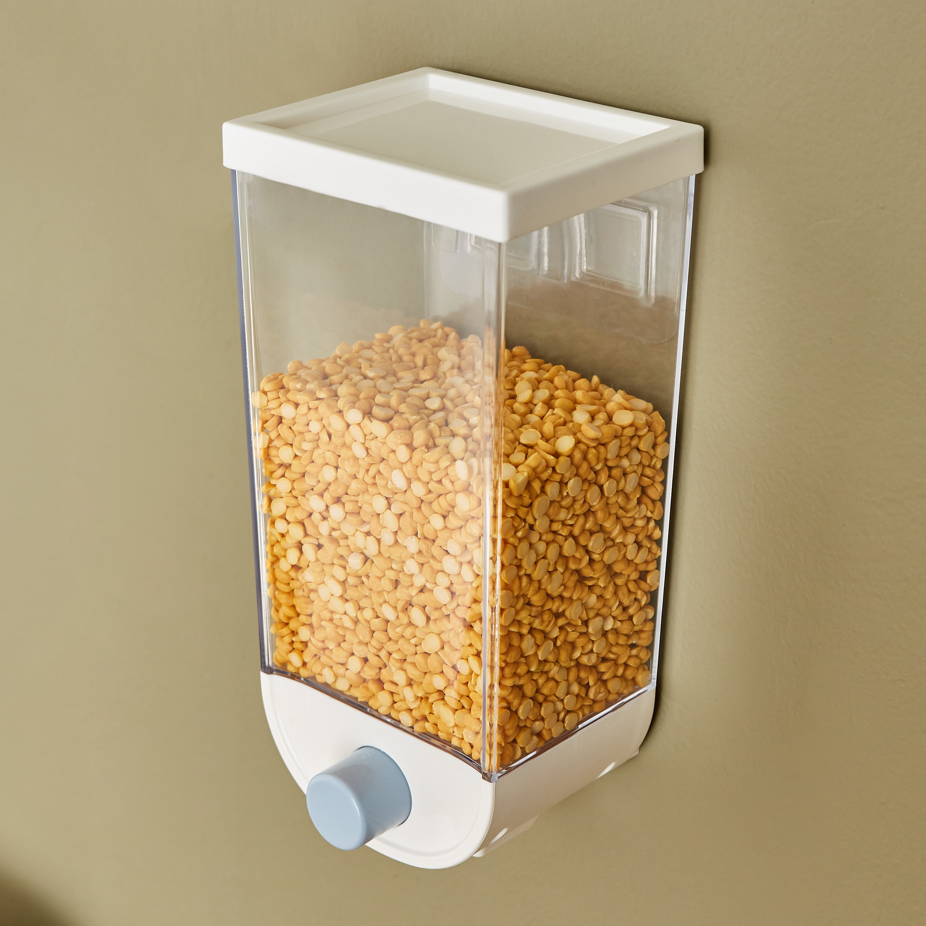 موزع حبوب شفاف سهل الاستخدام يثبت على الحائط من إسينشال - 1.5 لتر-hbxhomeware-hbxkitchen-image-2