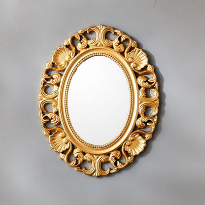 مرآة بيضاويّة من ميراج - 49x40x2.5 سم