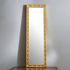 مرآة مستطيلة بإضاءة إل إي دي من ميراج - 42.5x130.5x4 سم