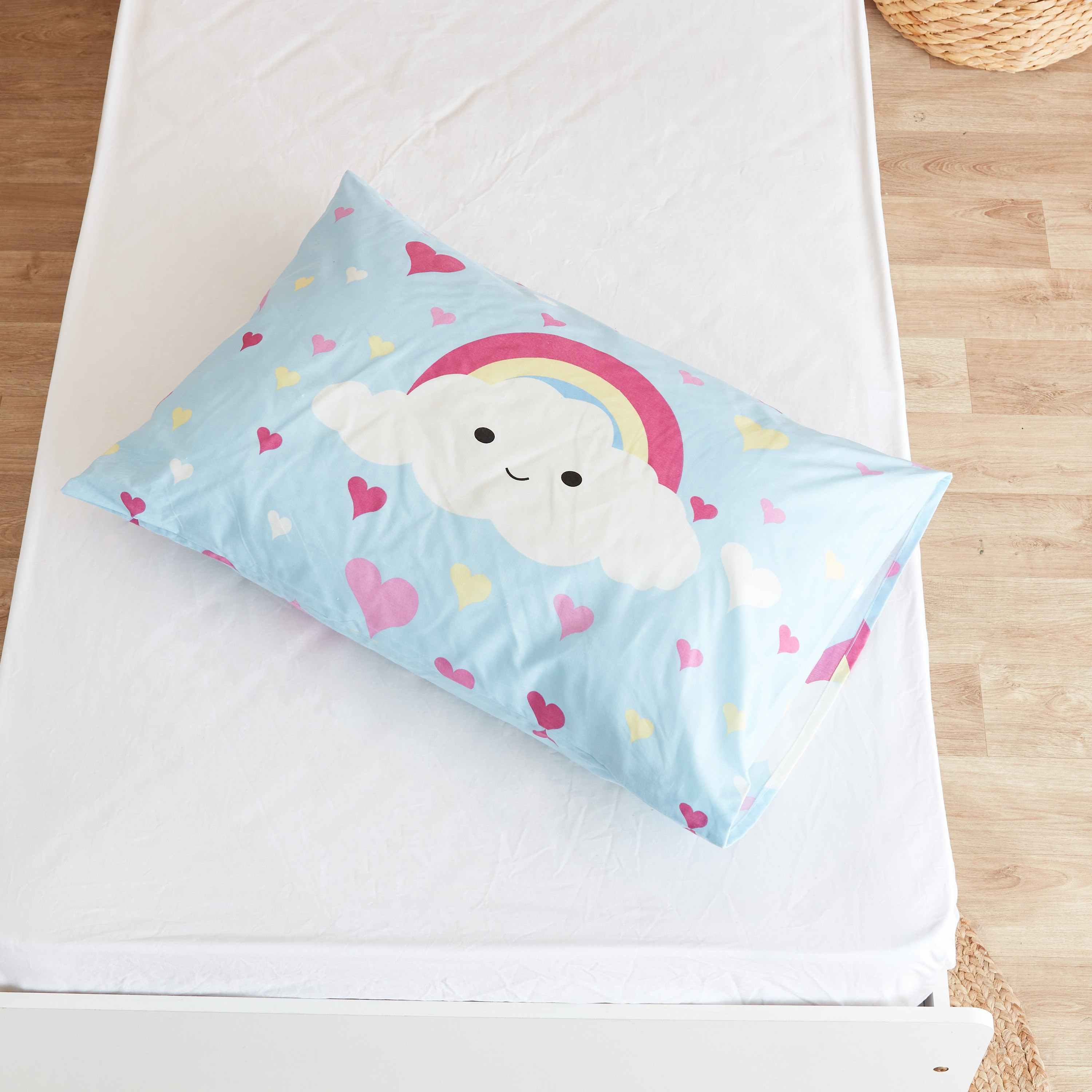 طقم لحاف فردي بتصميم قوس قزح قطعتين من لوك - 220x135 سم-hbxhomeware-hbxkidsandyouth-image-6