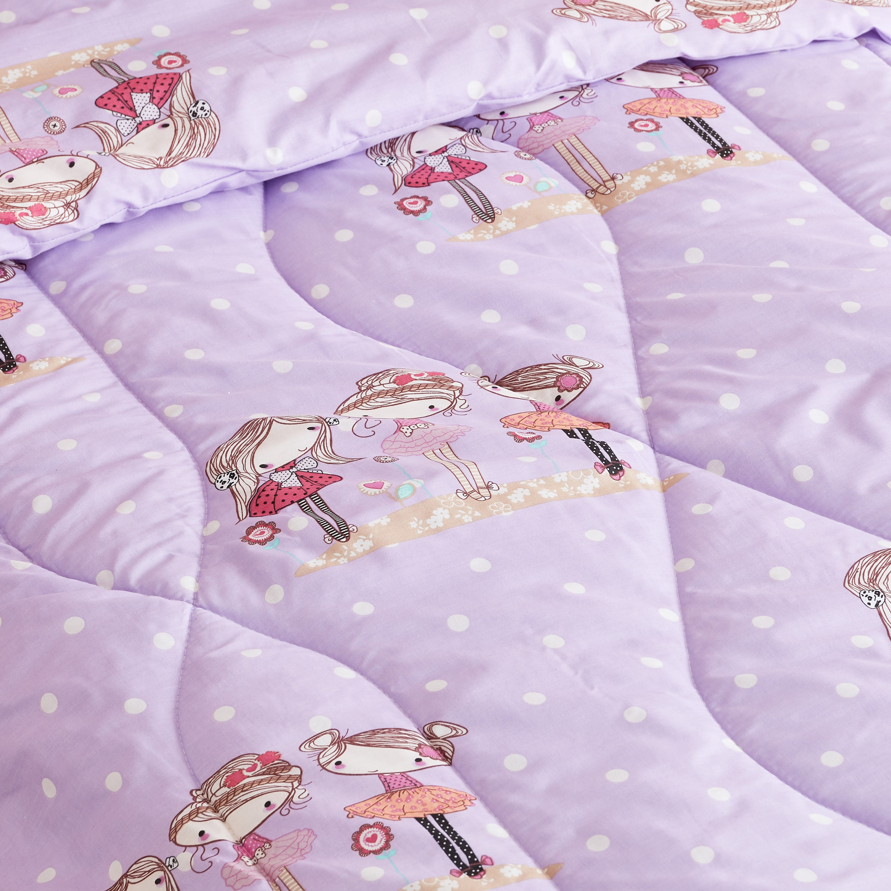 Luke Friends 2-Piece Single Comforter Set - 135x220 cm-hbxhomeware-hbxkidsandyouth-image-5