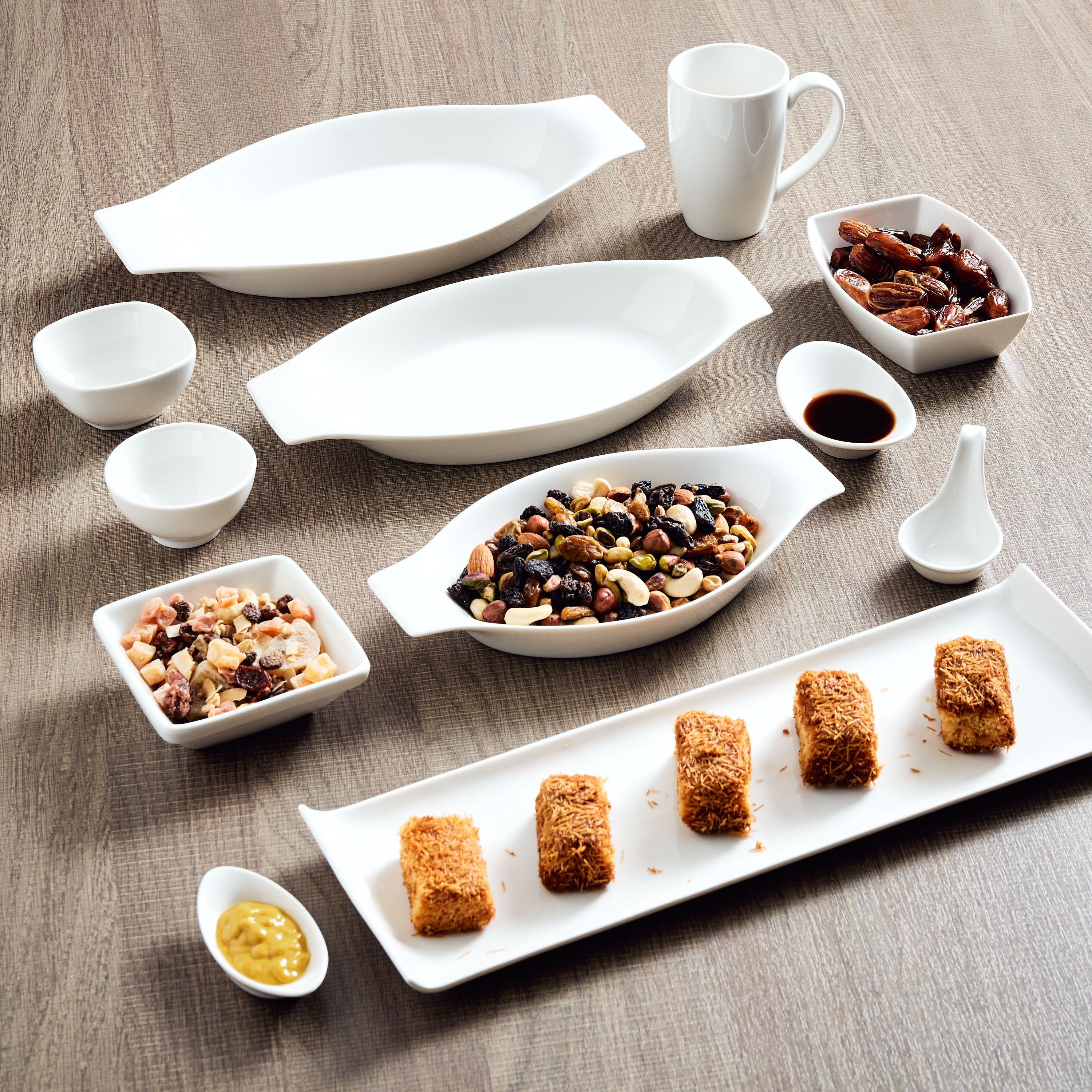 وعاء مربع من هوسبيتاليتي - 11.4 سم-hbxdecorandfurnishings-tabletop-crockery-image-4