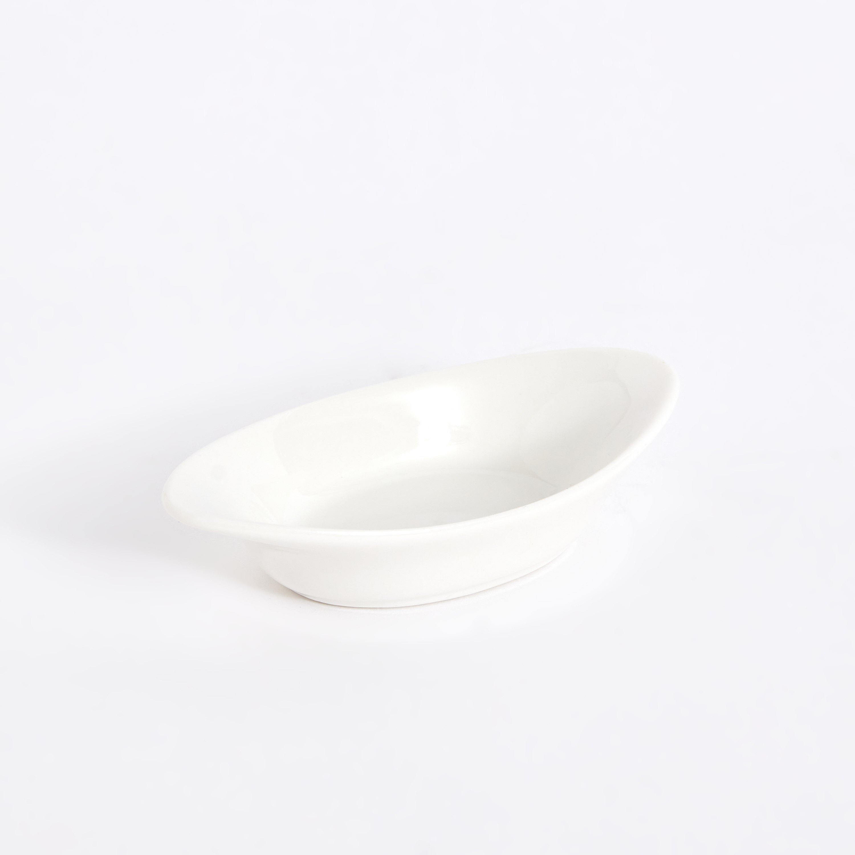 صحن تقديم بيضاوي عميق من هوسبيتاليتي - 9.5x5x1.8 سم-hbxdecorandfurnishings-tabletop-crockery-image-5
