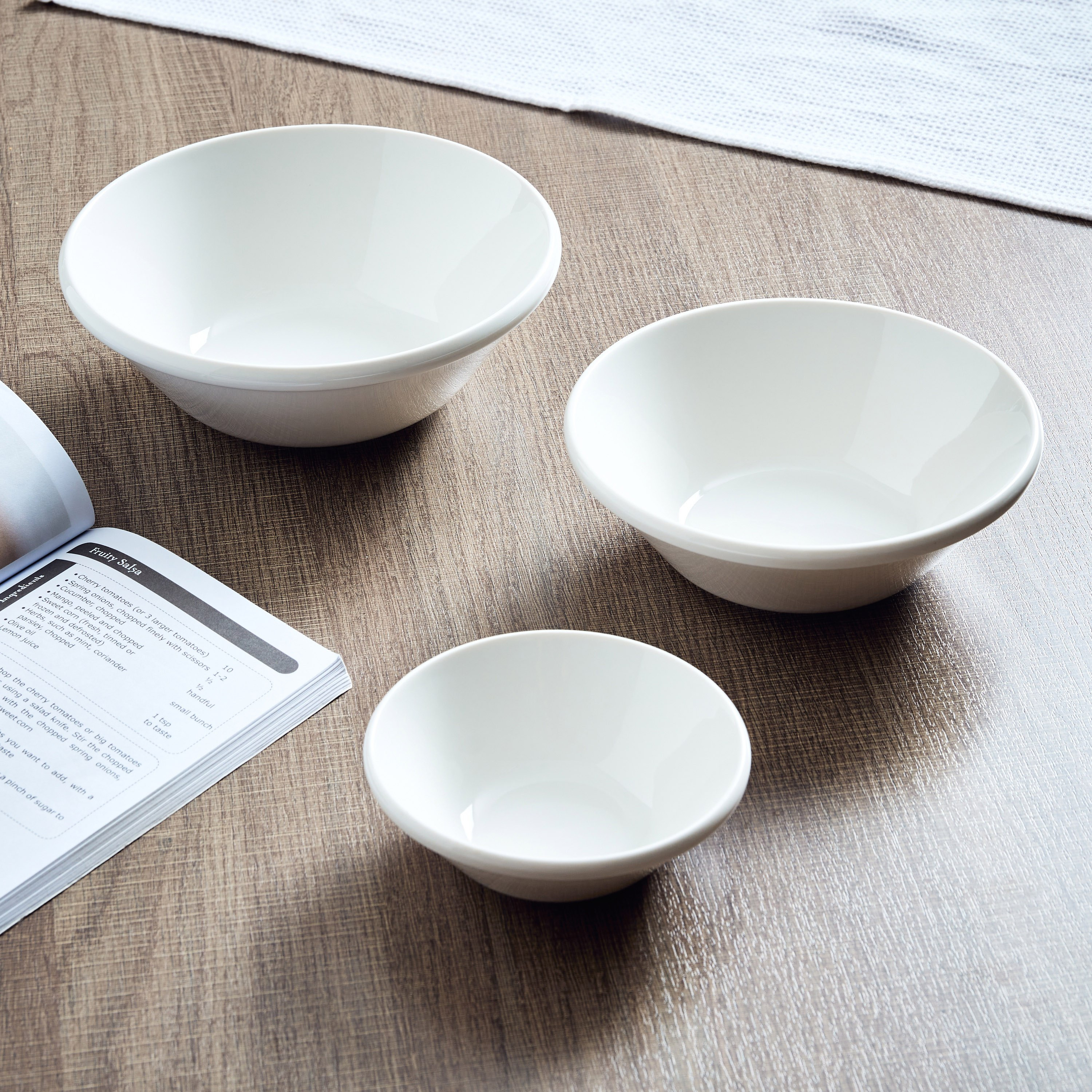 وعاء سلطة ومقبلات من هوسبيتاليتي - 20.3 سم-hbxdecorandfurnishings-tabletop-crockery-image-4