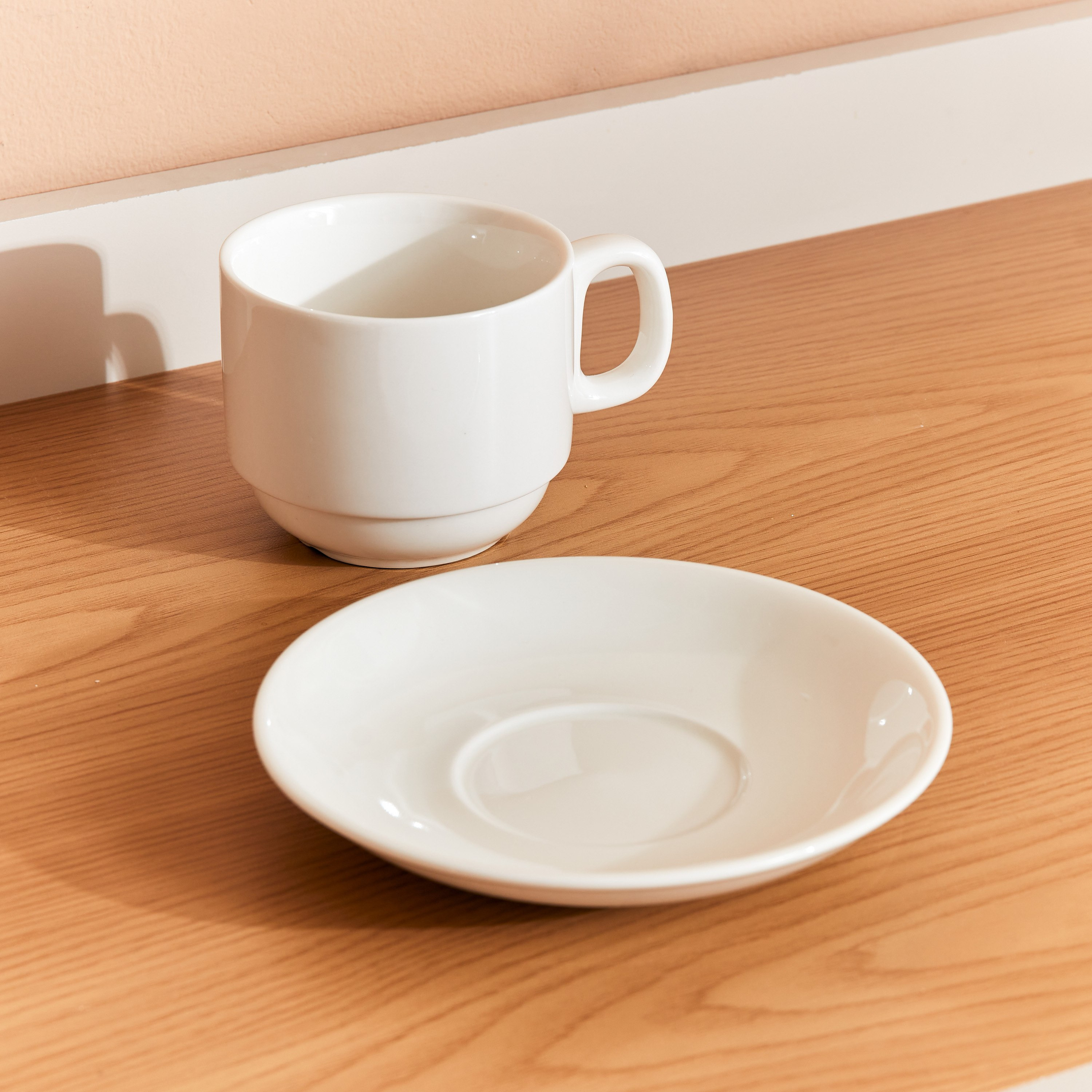 Hospitality Teacup and Saucer Set - 230 ml-hbxhomeware-hbxkitchen-image-2