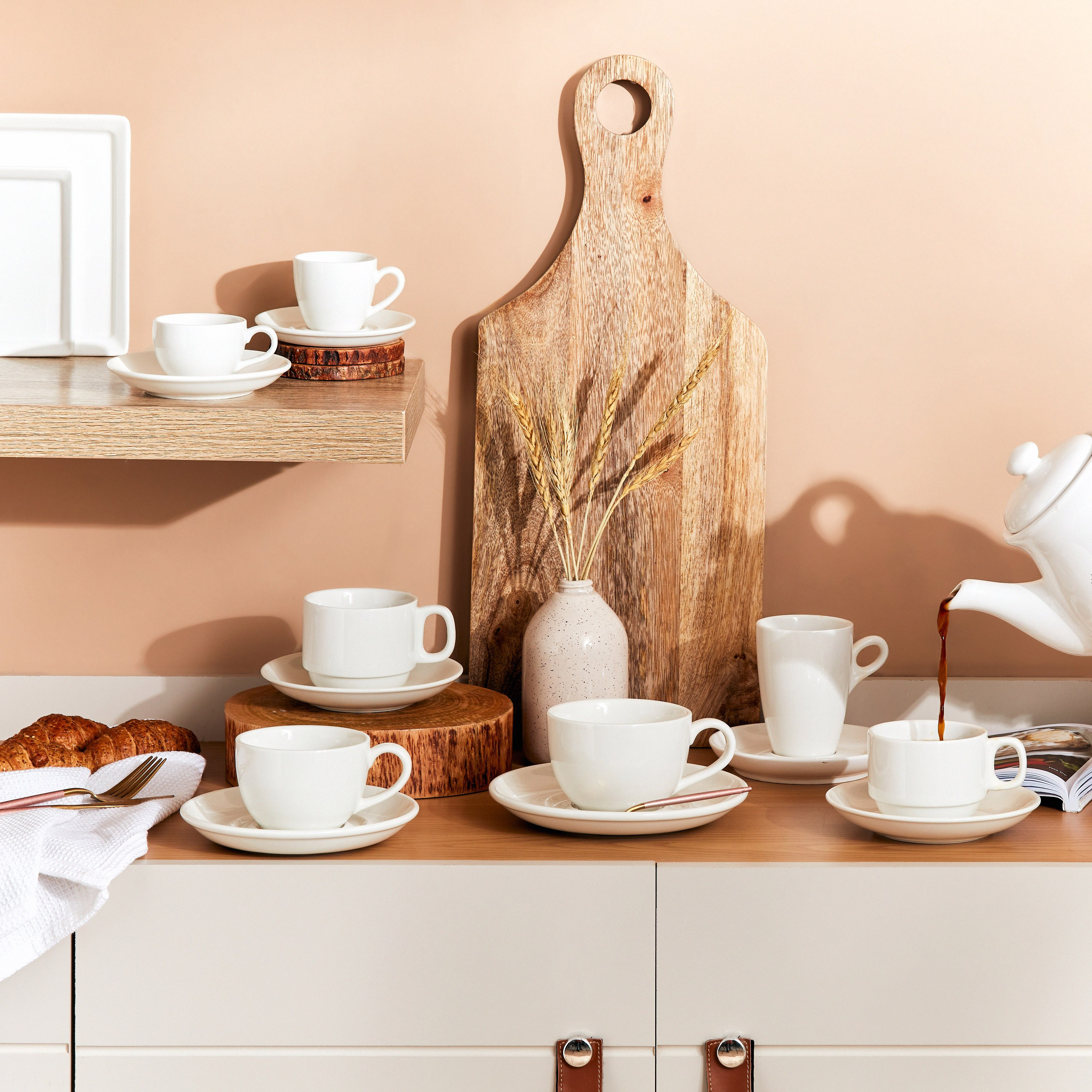 Hospitality Teacup and Saucer Set - 230 ml-hbxhomeware-hbxkitchen-image-4