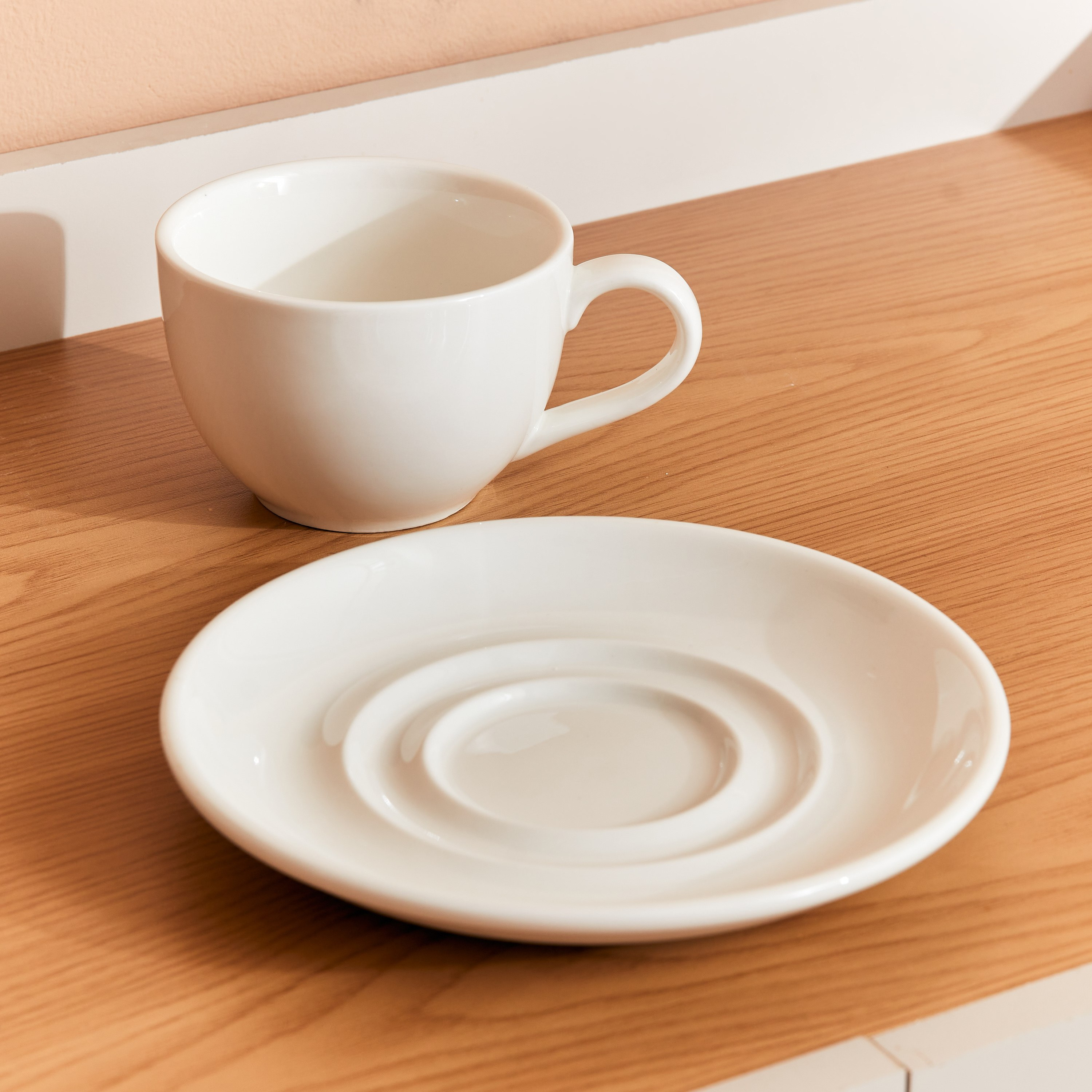 طقم فنجان شاي وصحن من هوسبيتاليتي - 300 مل-hbxhomeware-hbxkitchen-image-2