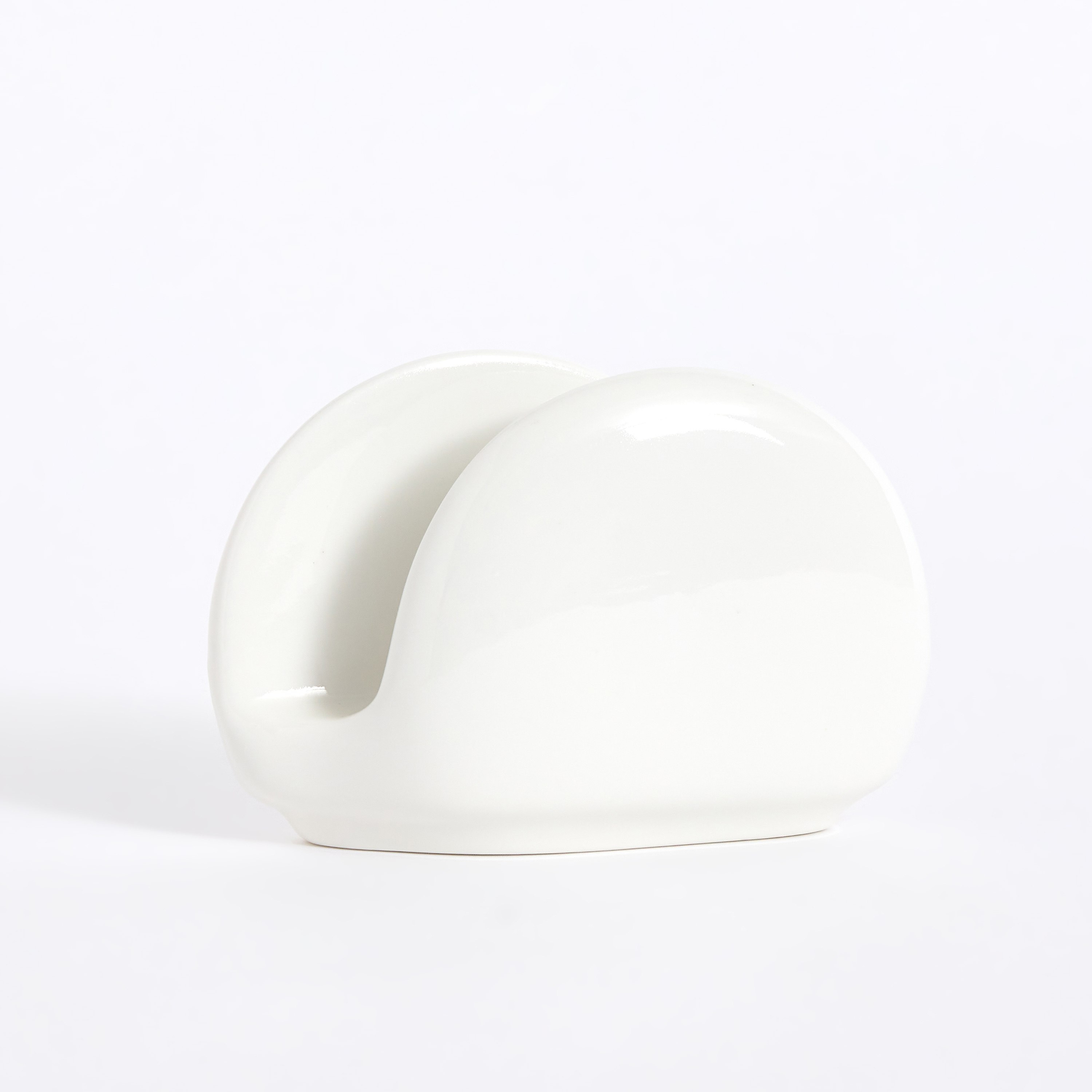 Hospitality Ivory Napkin Holder - 12x8 cm-hbxdecorandfurnishings-tabletop-crockery-image-5